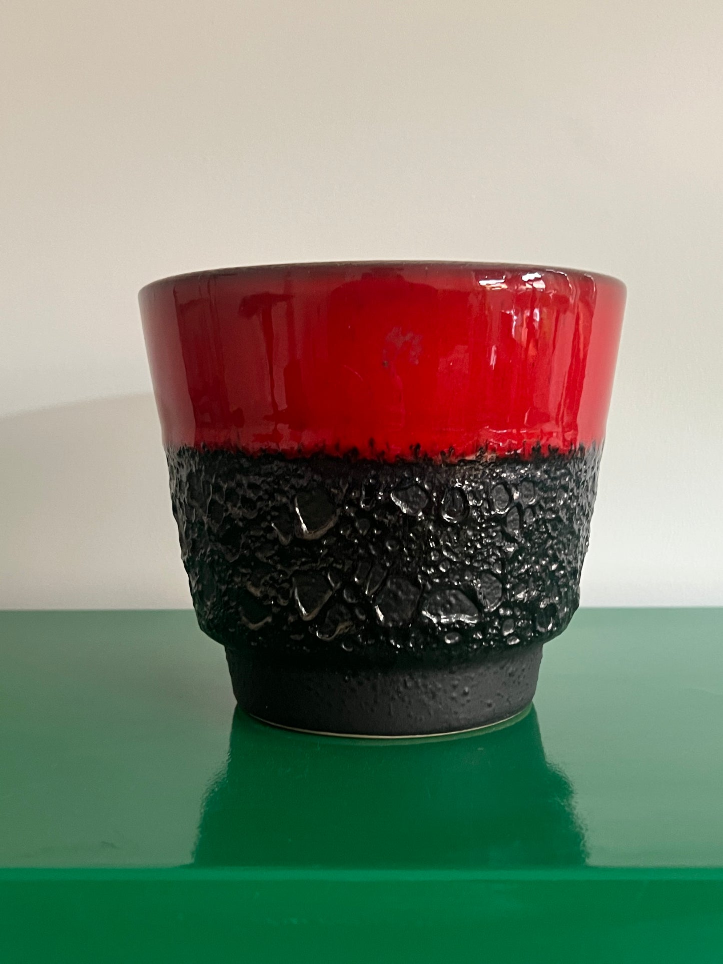 Vintage Mid Century West German Fat Lava Planter