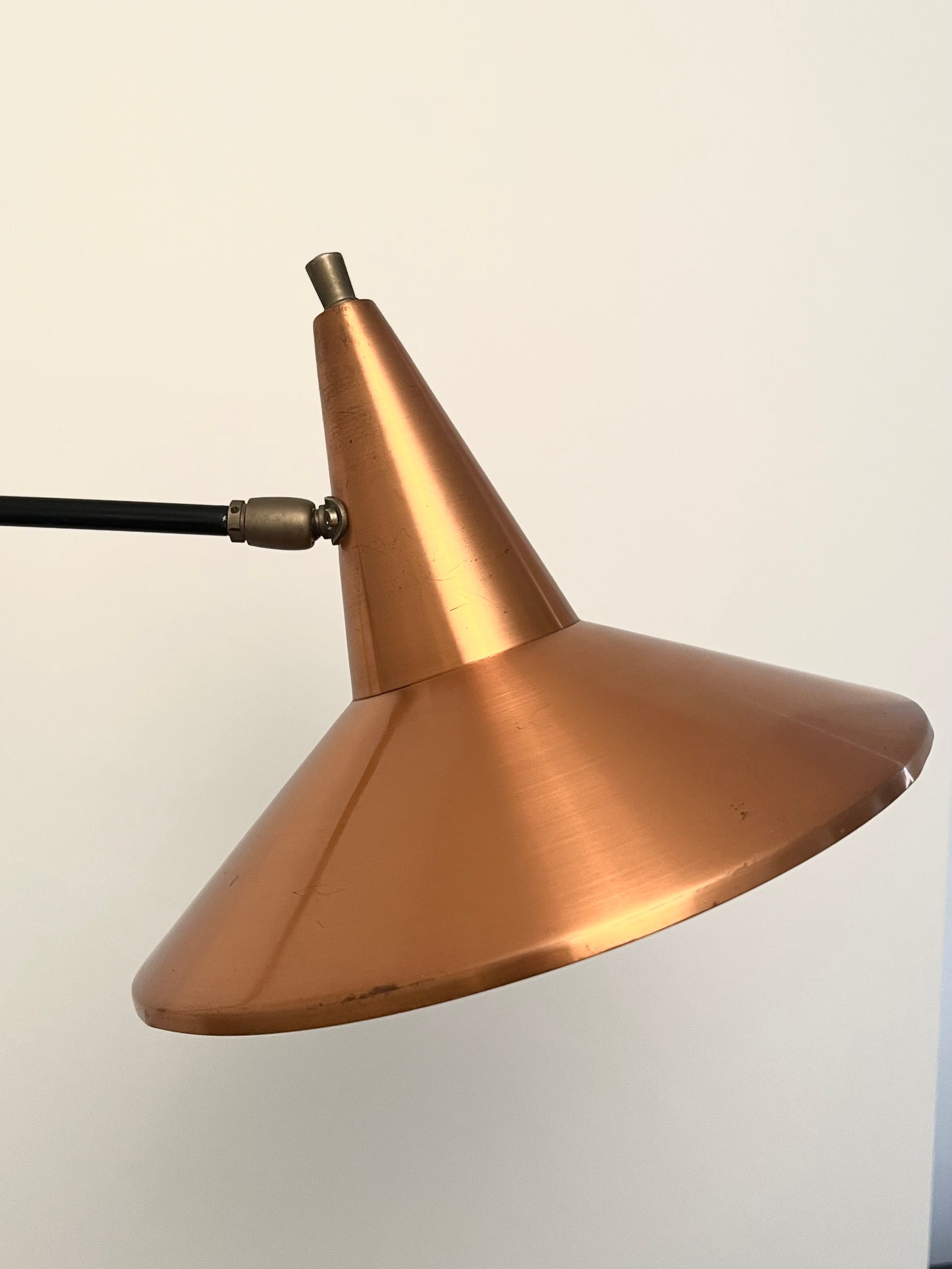 Mid Century Modern Extendable Swing Arm Wall Lamp