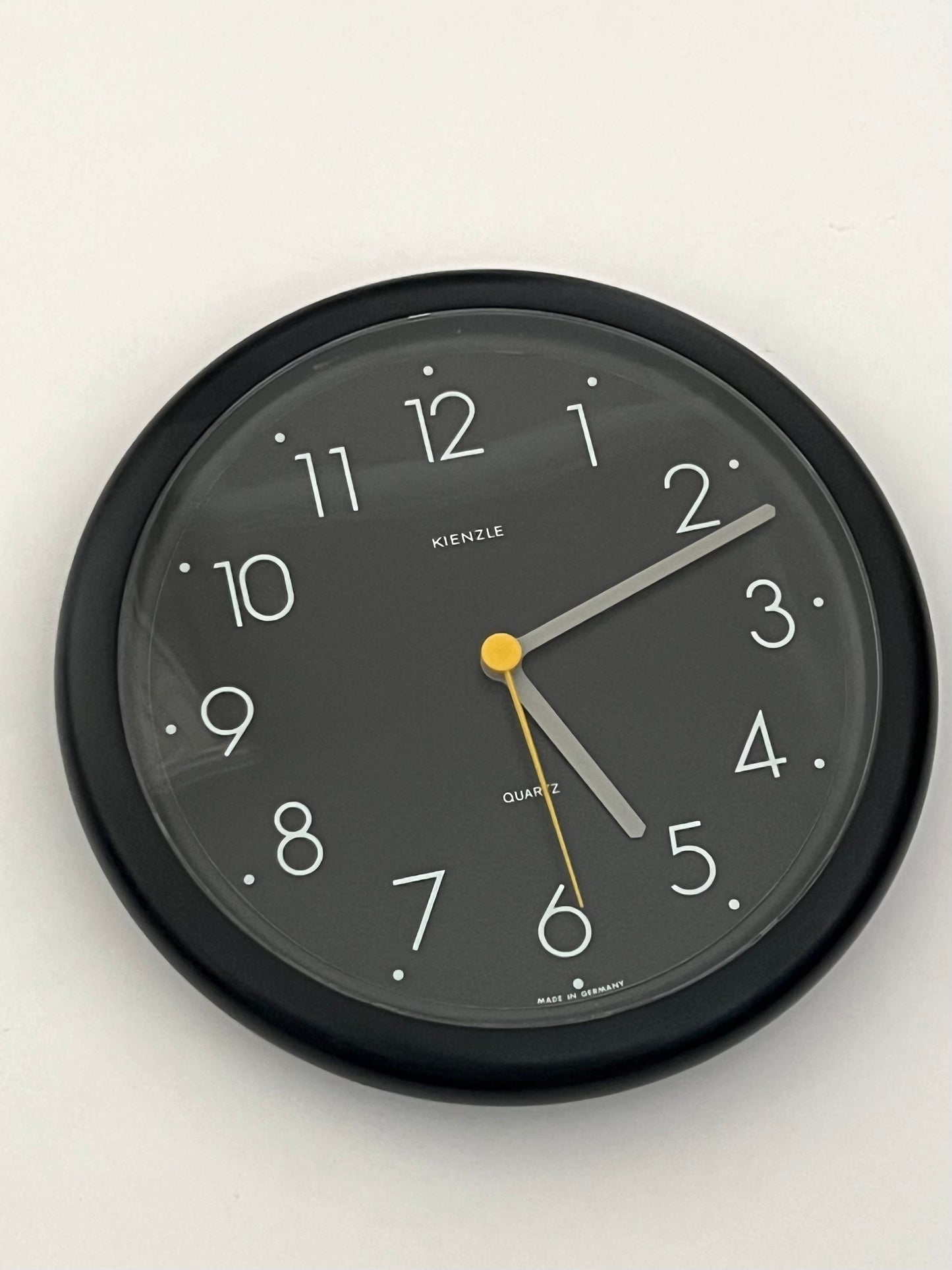 Vintage 80’s Postmodern Wall Clock by Kienzle