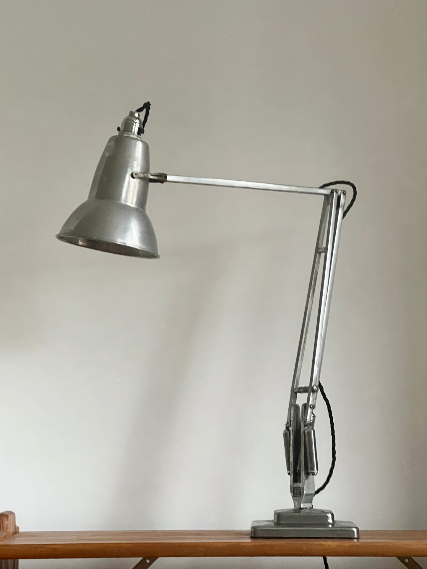 Vintage Herbert Terry Anglepoise 1227 Desk Lamp