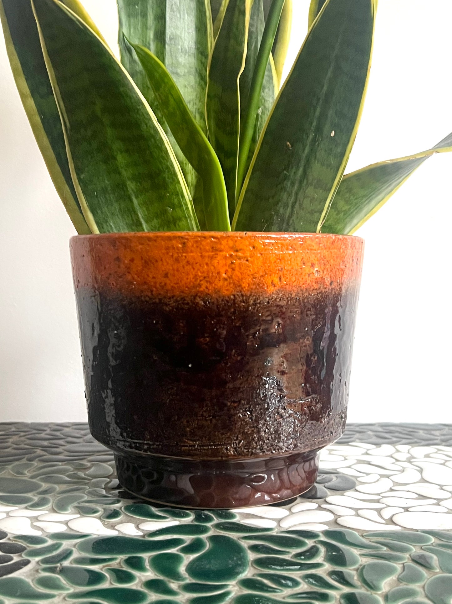 Vintage Mid Century West German Plant Pot