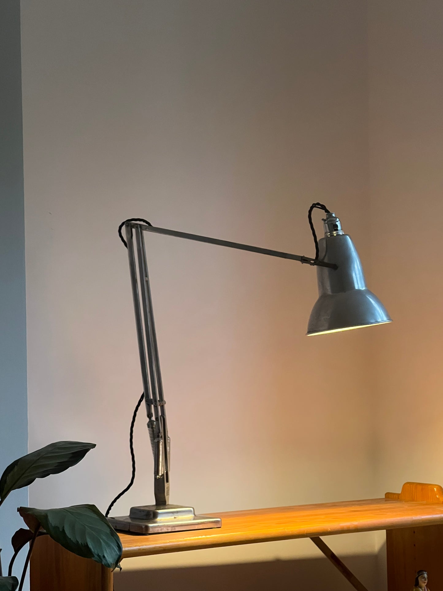 Vintage Herbert Terry Anglepoise 1227 Desk Lamp