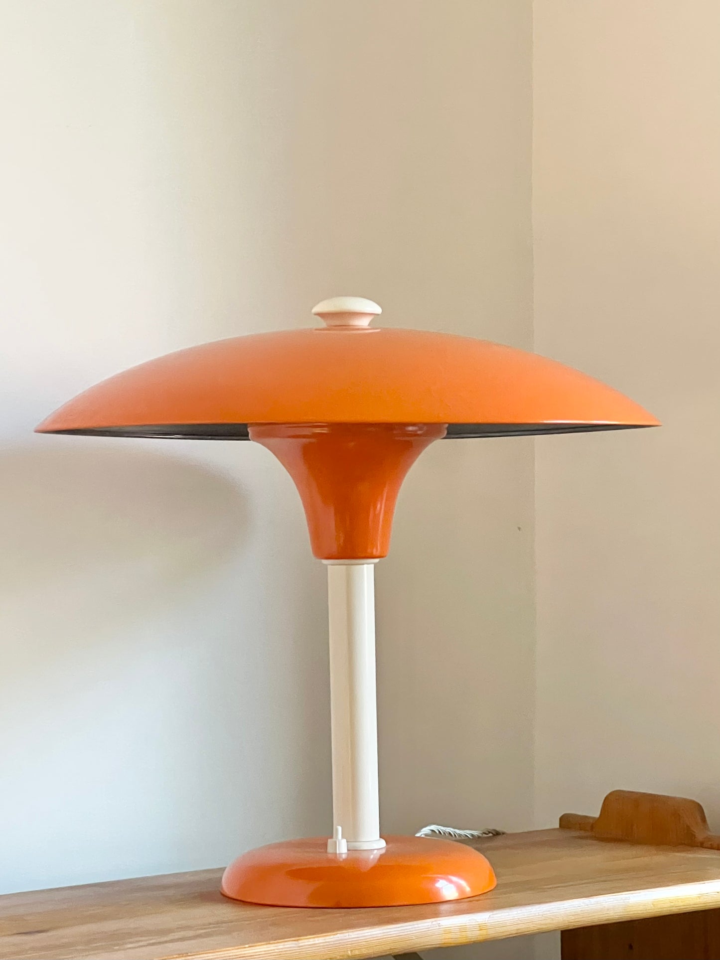 Art Deco Modernist Bauhaus Mushroom Lamp by Max Schumacher