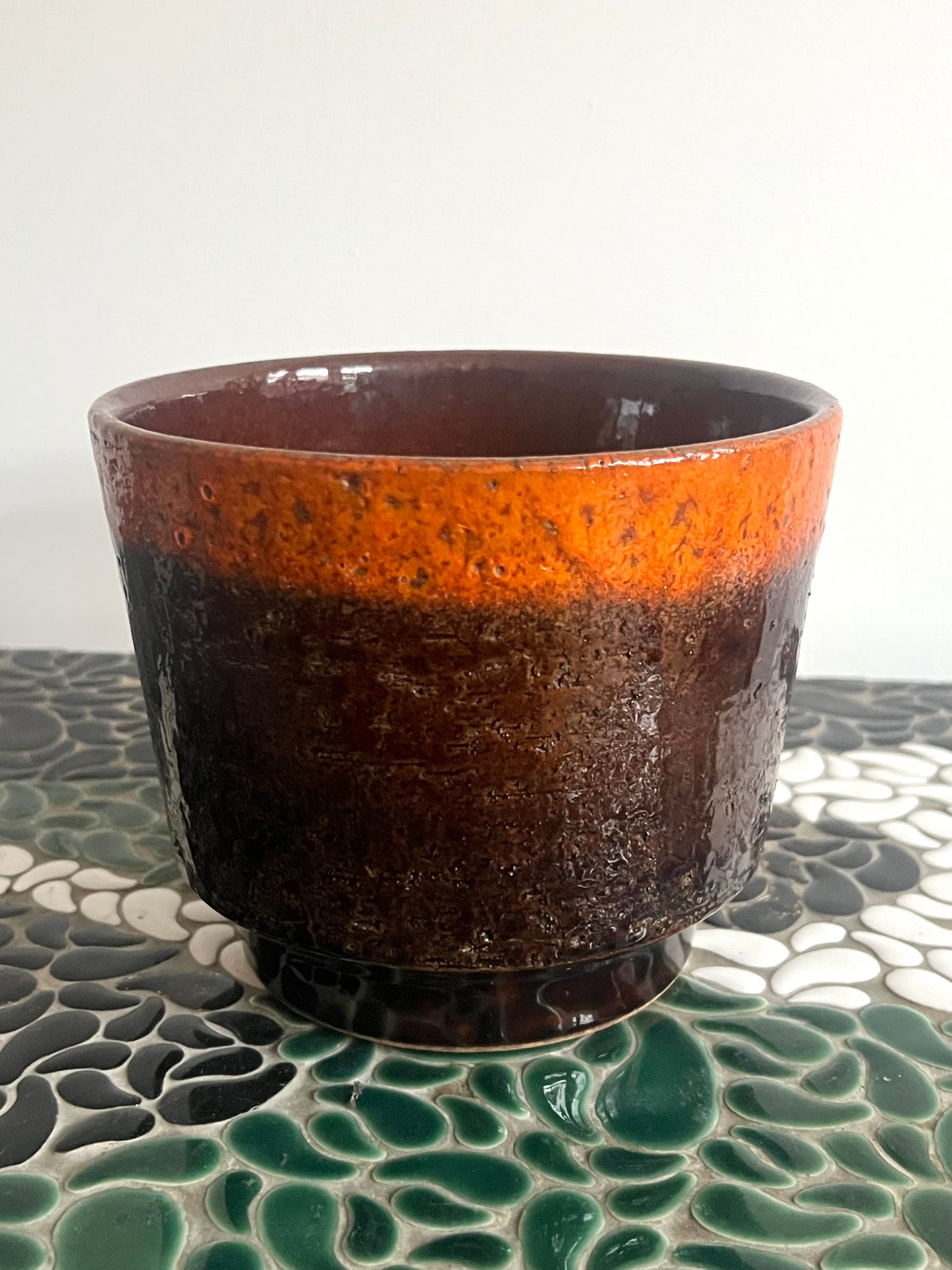 Vintage Mid Century West German Plant Pot