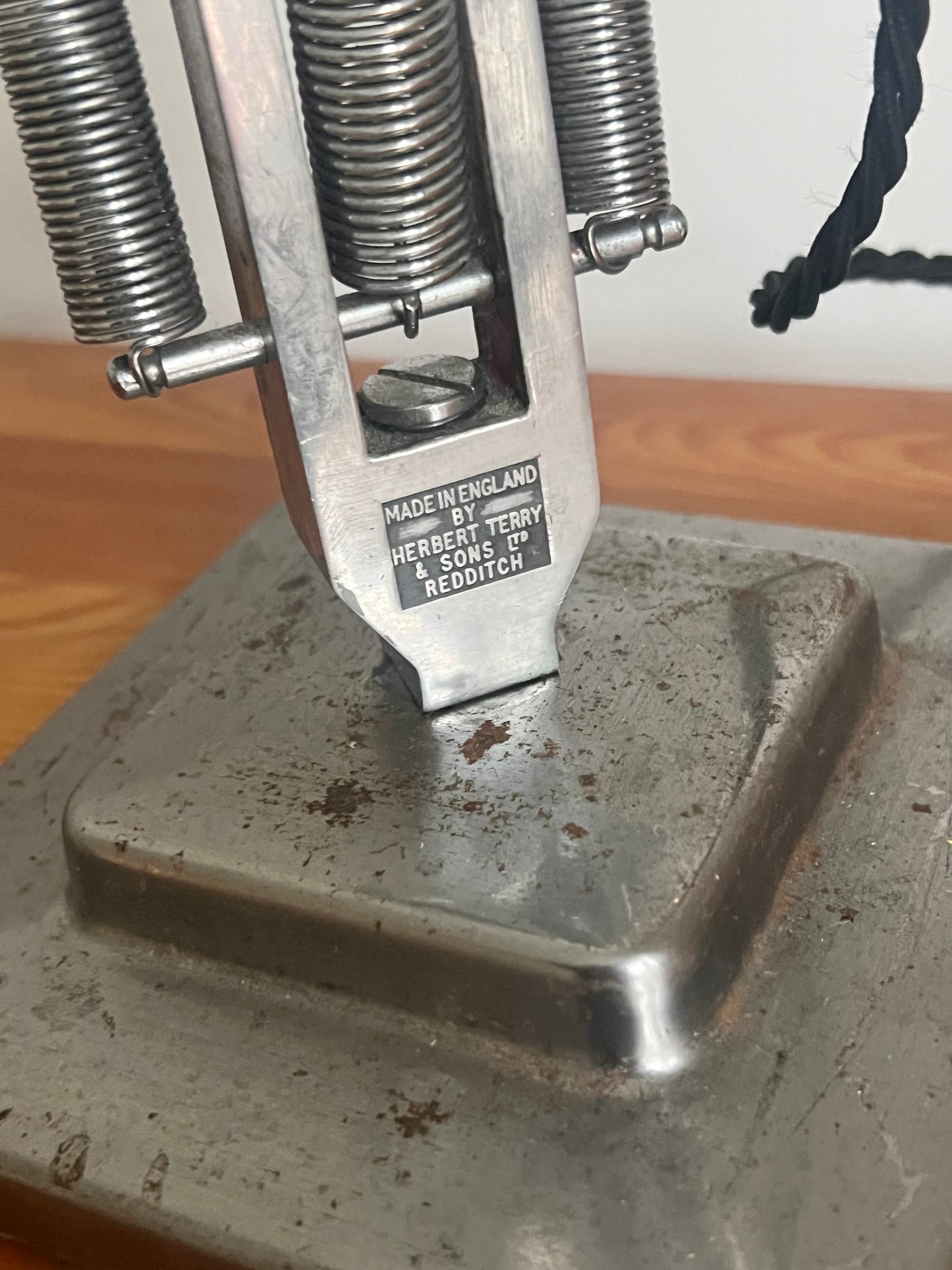 Vintage Herbert Terry Anglepoise 1227 Desk Lamp