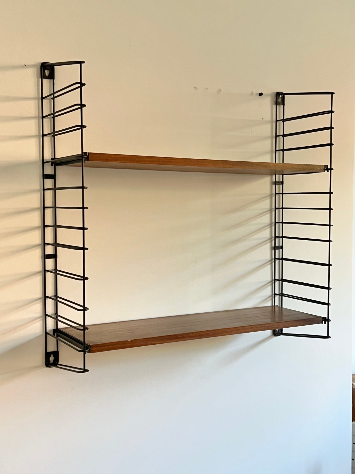 Vintage Mid Century Tomado String Shelving Unit