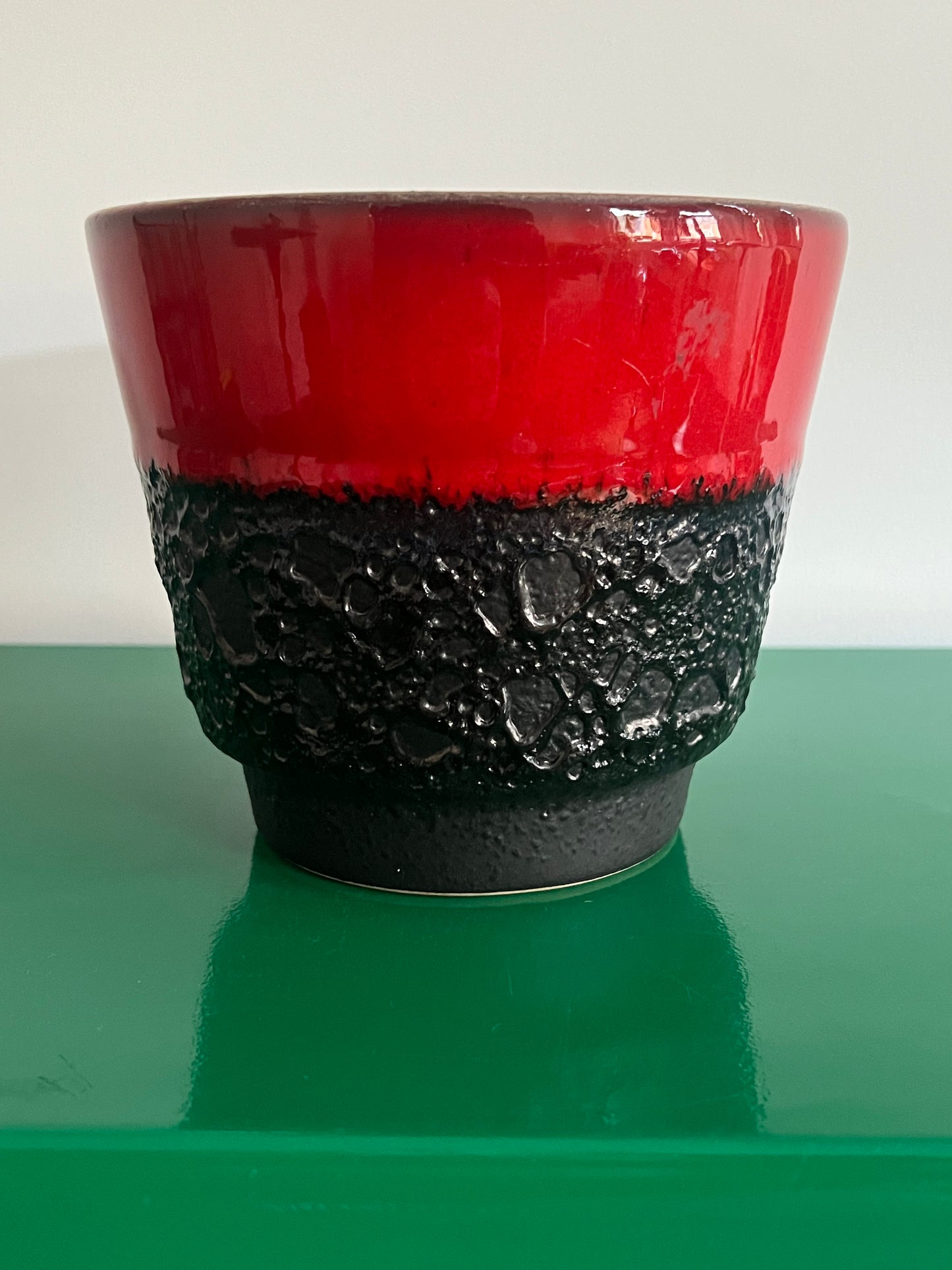 Vintage Mid Century West German Fat Lava Planter