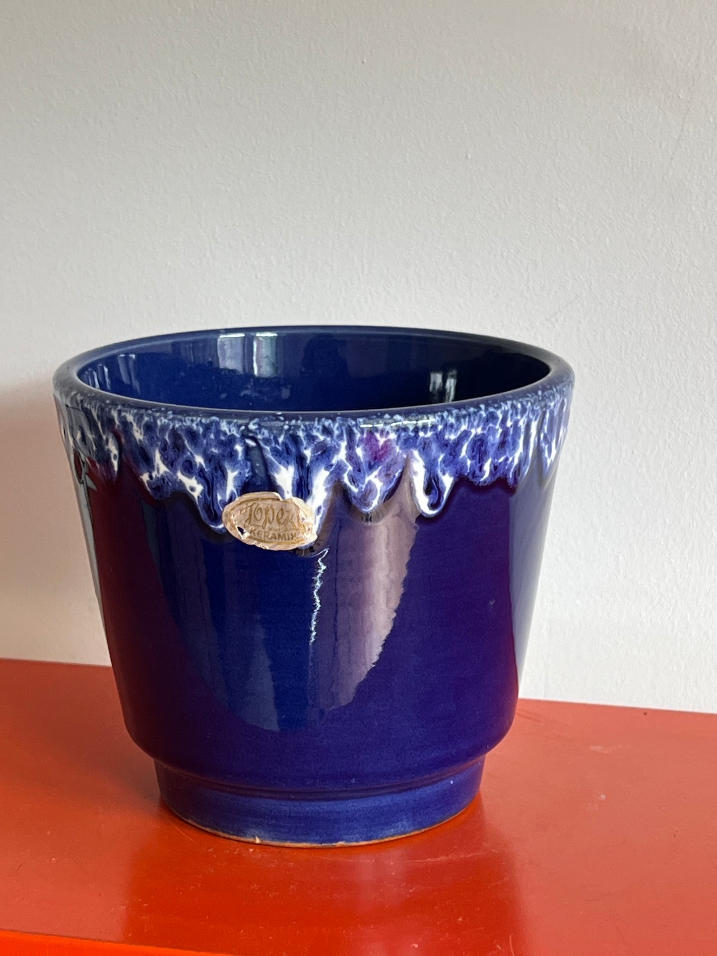 (Copy) Vintage Mid Century West German Plant Pot Fat Lava Planter