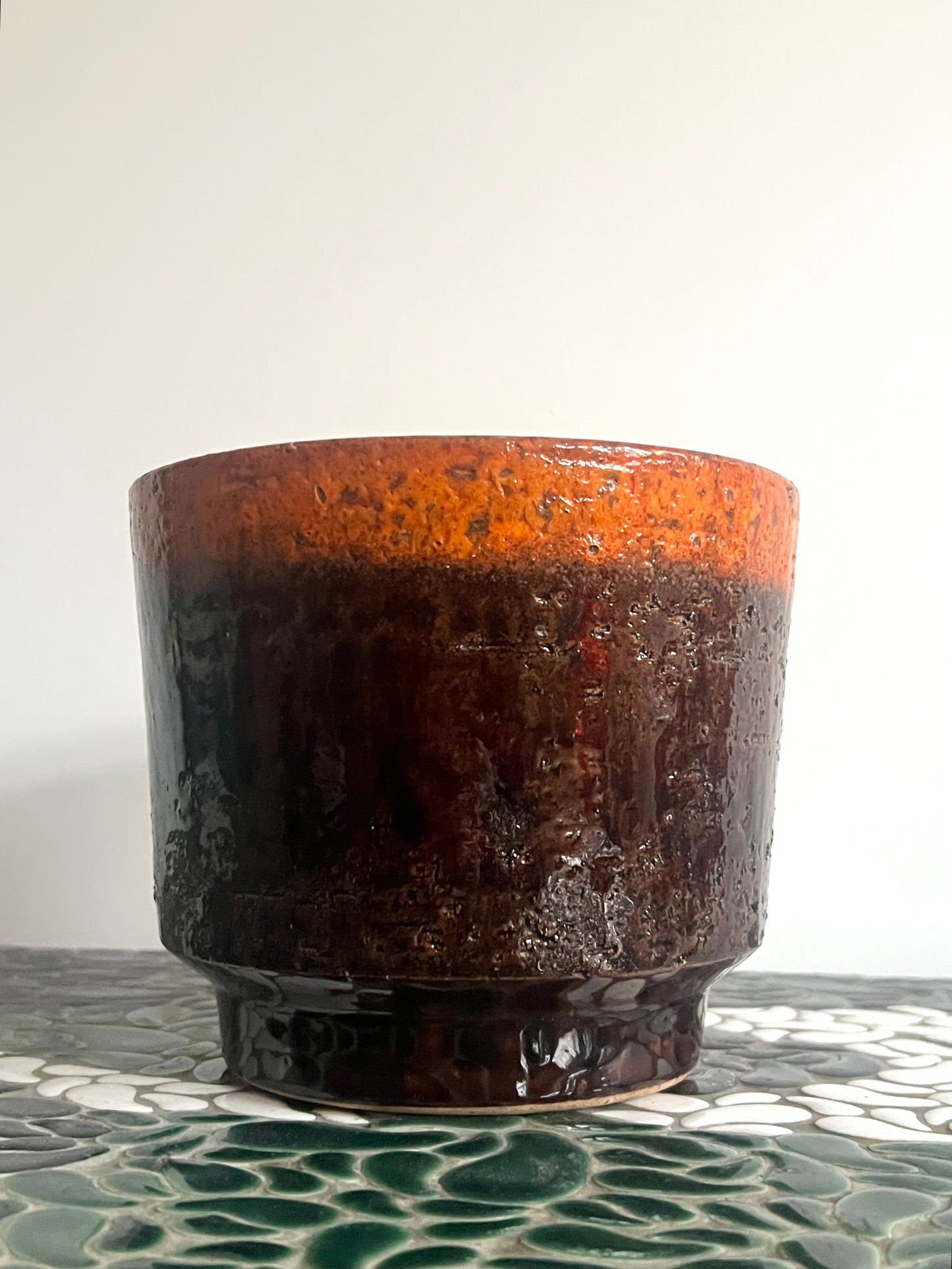 Vintage Mid Century West German Plant Pot