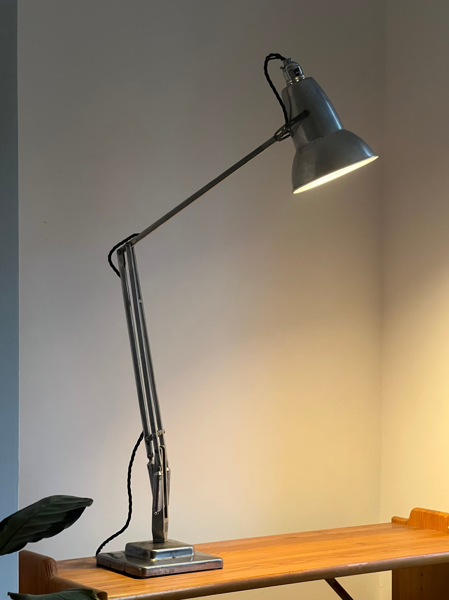 Vintage Herbert Terry Anglepoise 1227 Desk Lamp