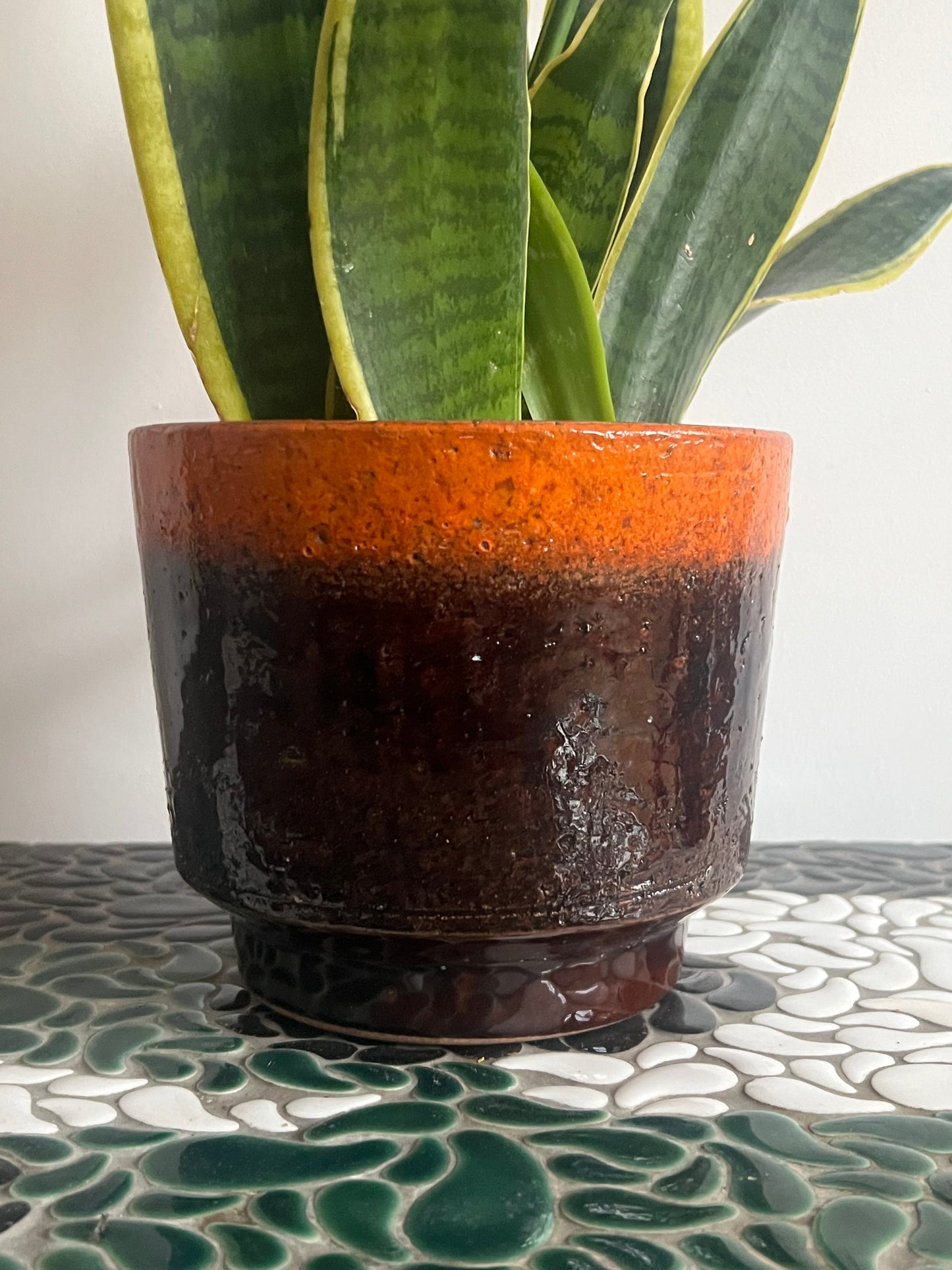 Vintage Mid Century West German Plant Pot