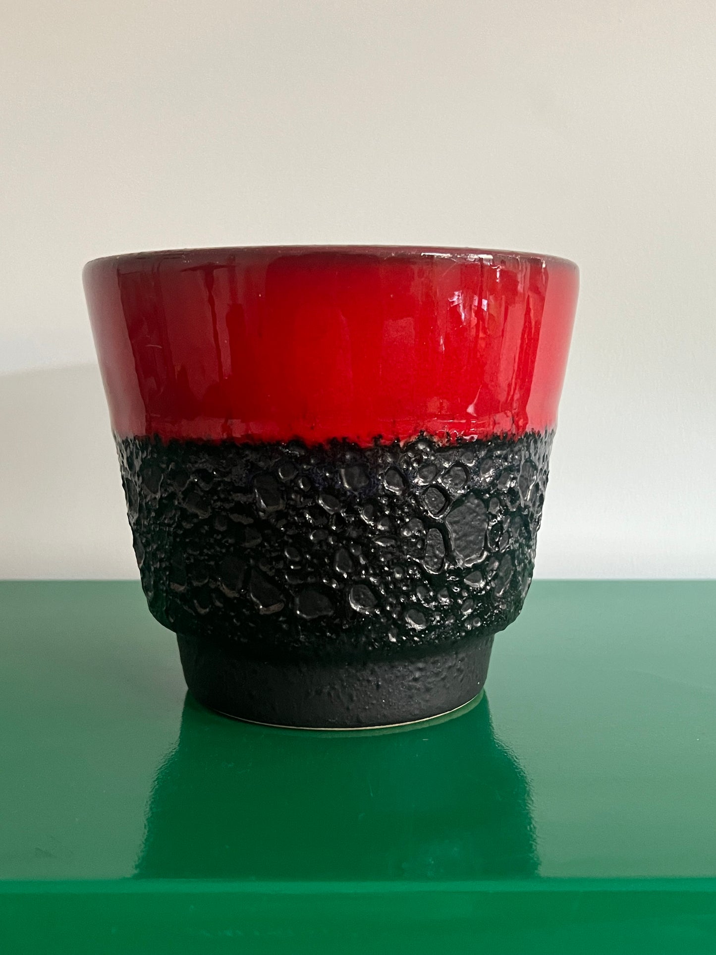 Vintage Mid Century West German Fat Lava Planter