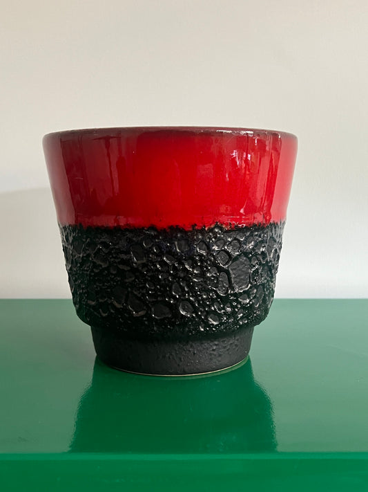 Vintage Mid Century West German Fat Lava Planter