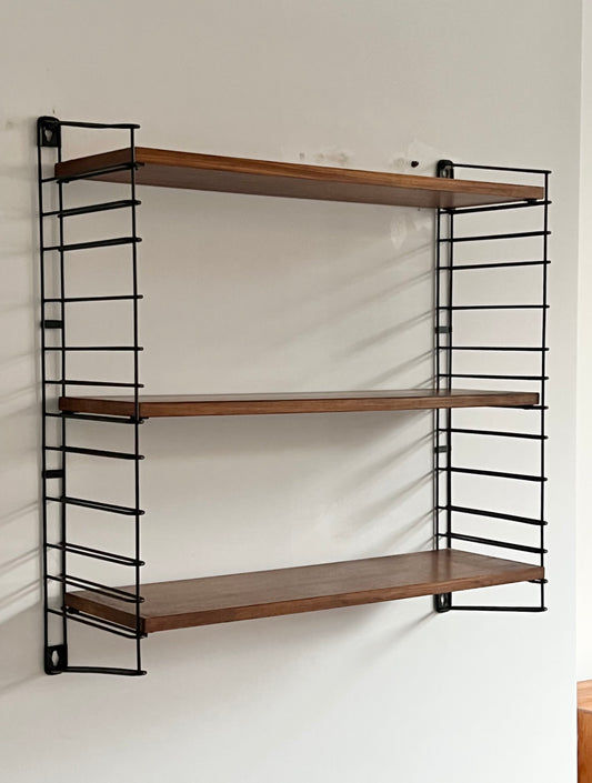 Vintage Mid Century Tomado String Shelving Unit