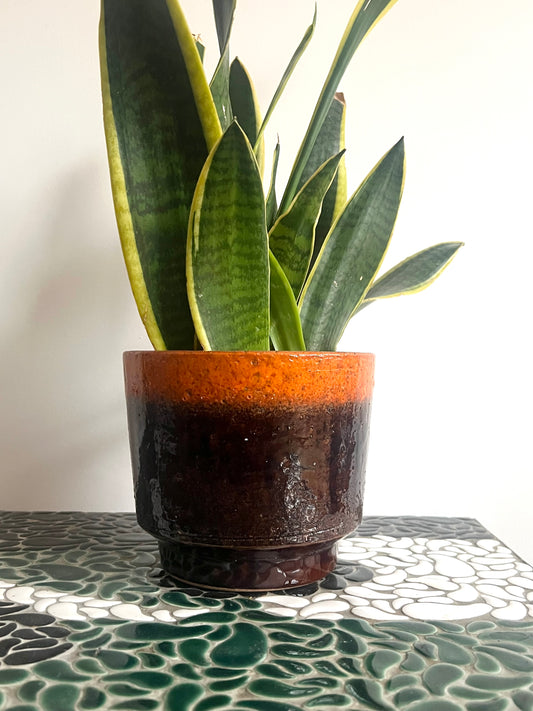 Vintage Mid Century West German Plant Pot
