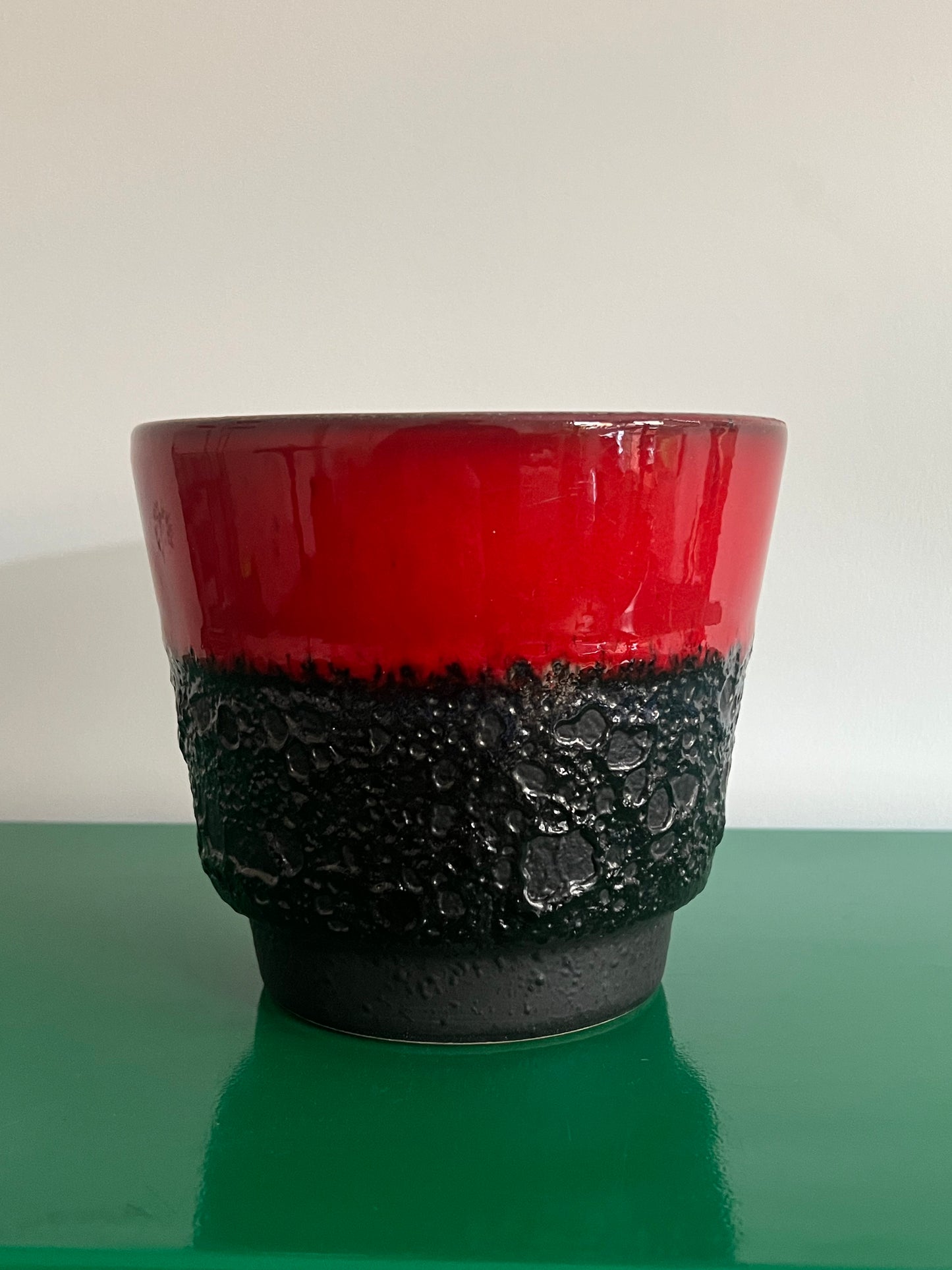 Vintage Mid Century West German Fat Lava Planter