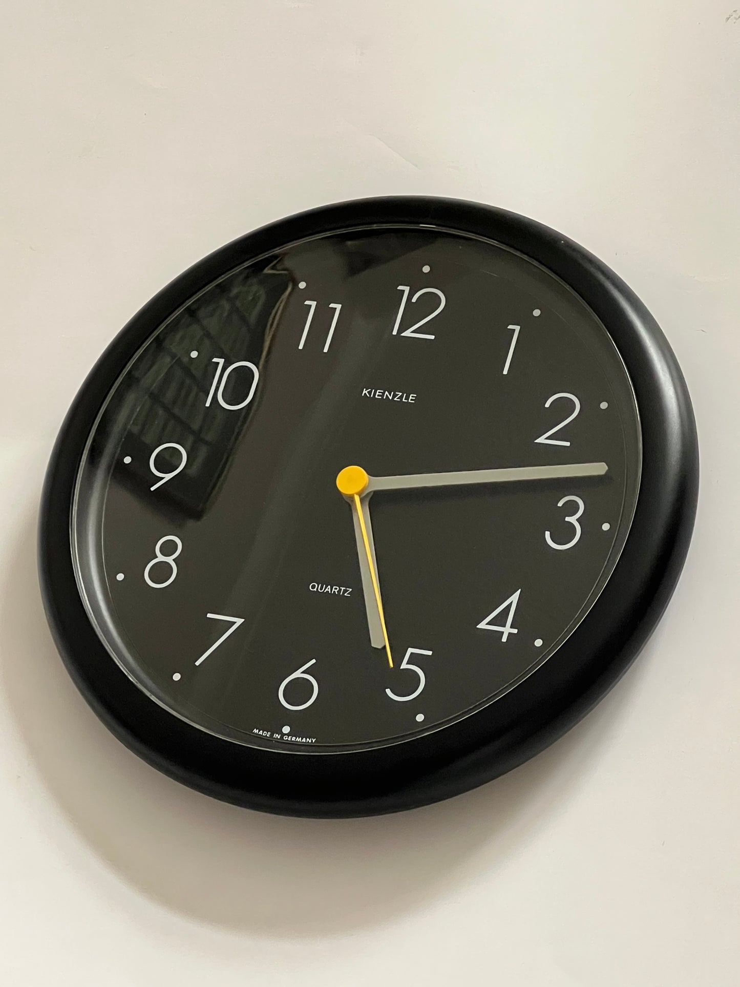 Vintage 80’s Postmodern Wall Clock by Kienzle