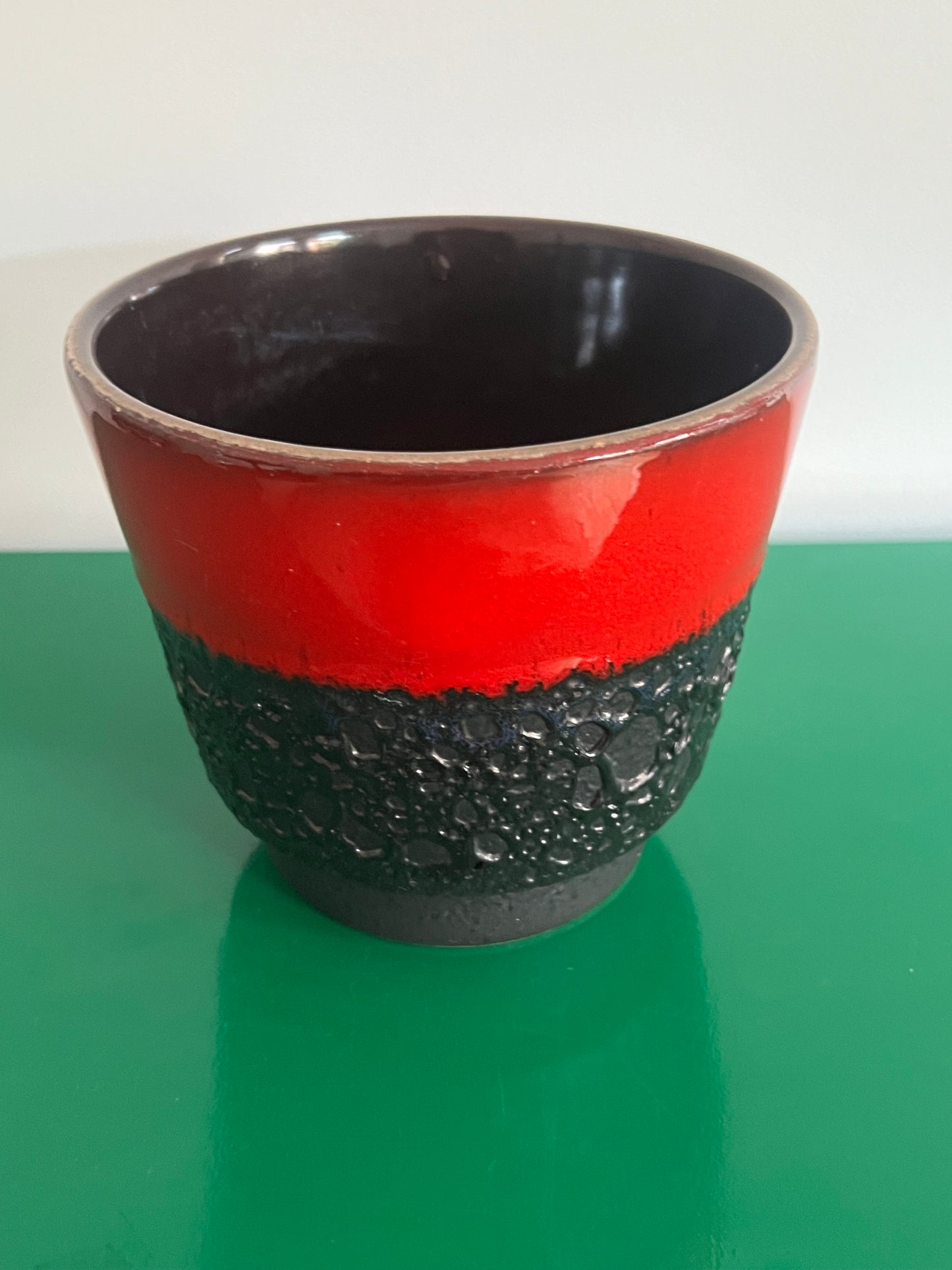 Vintage Mid Century West German Fat Lava Planter