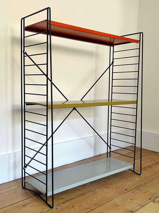 Mid Century Tomado Floor Standing Shelving Unit by Adriaan Dekker