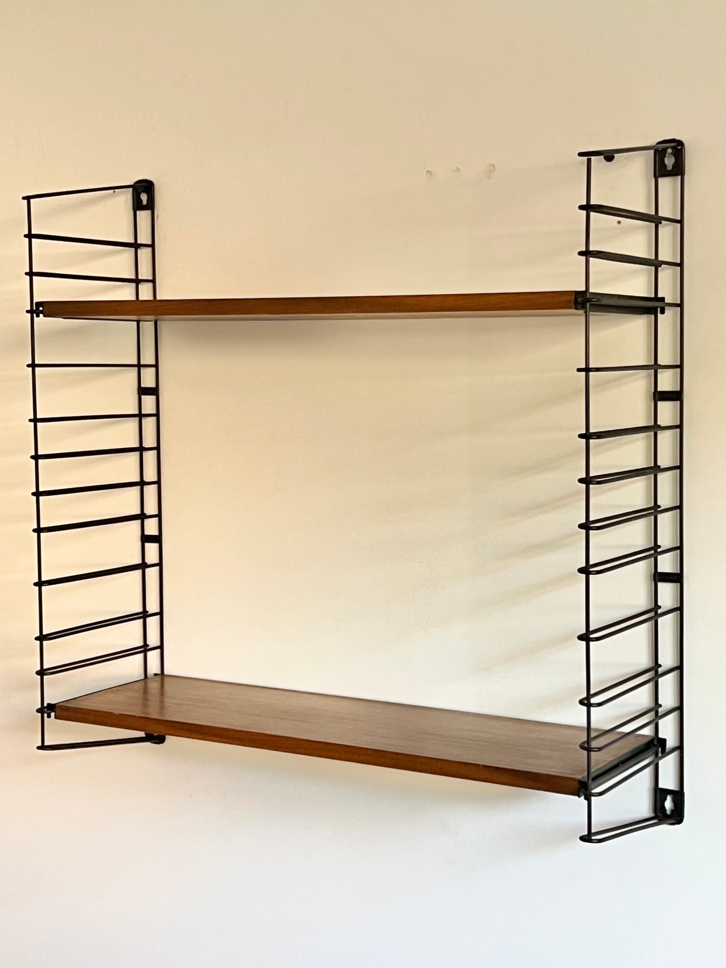 Vintage Mid Century Tomado String Shelving Unit