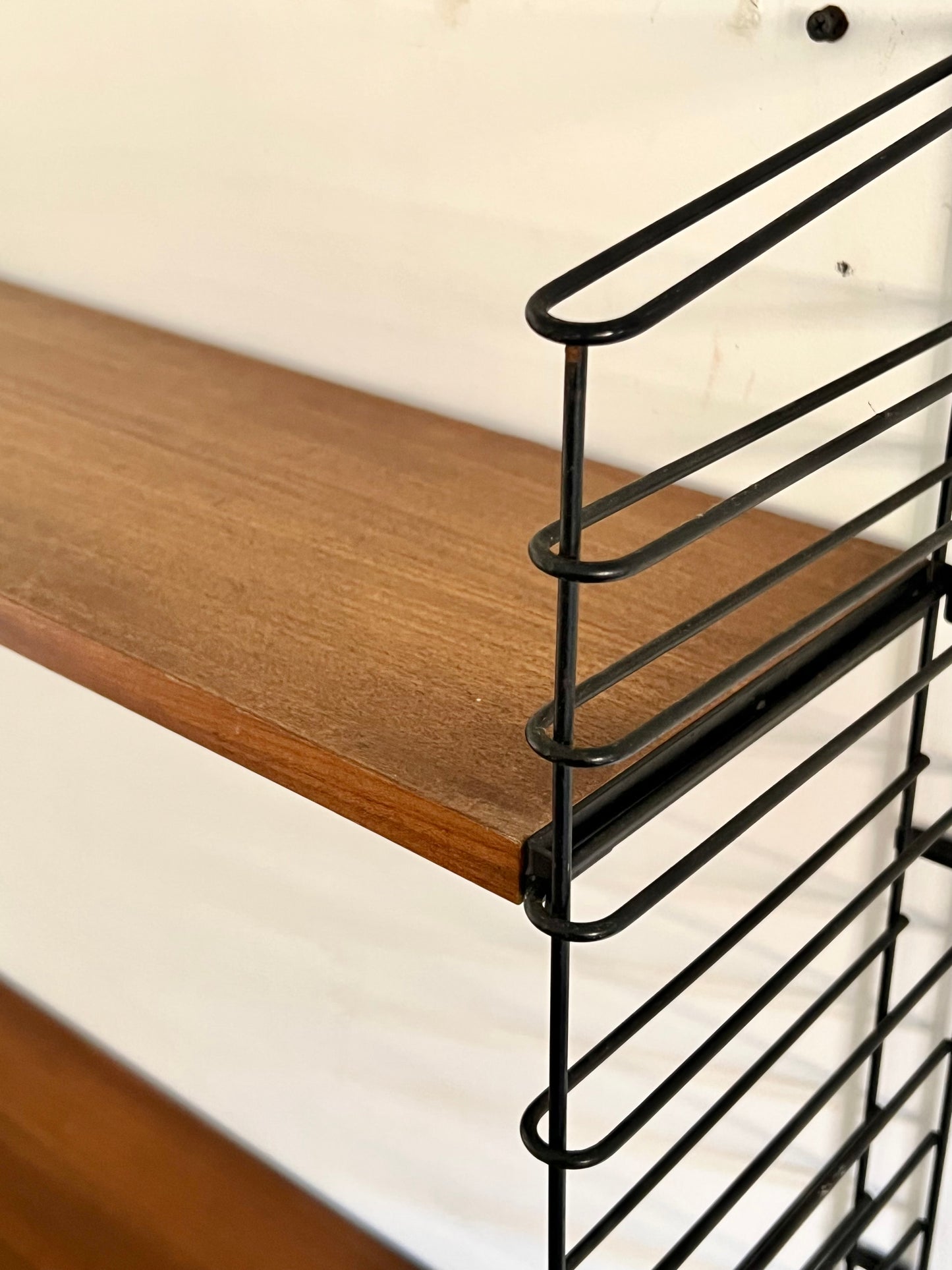 Vintage Mid Century Tomado String Shelving Unit