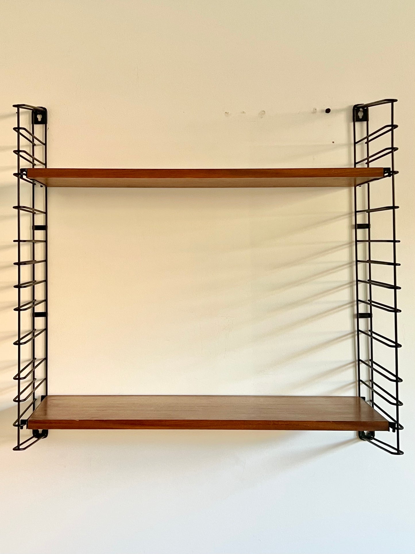 Vintage Mid Century Tomado String Shelving Unit
