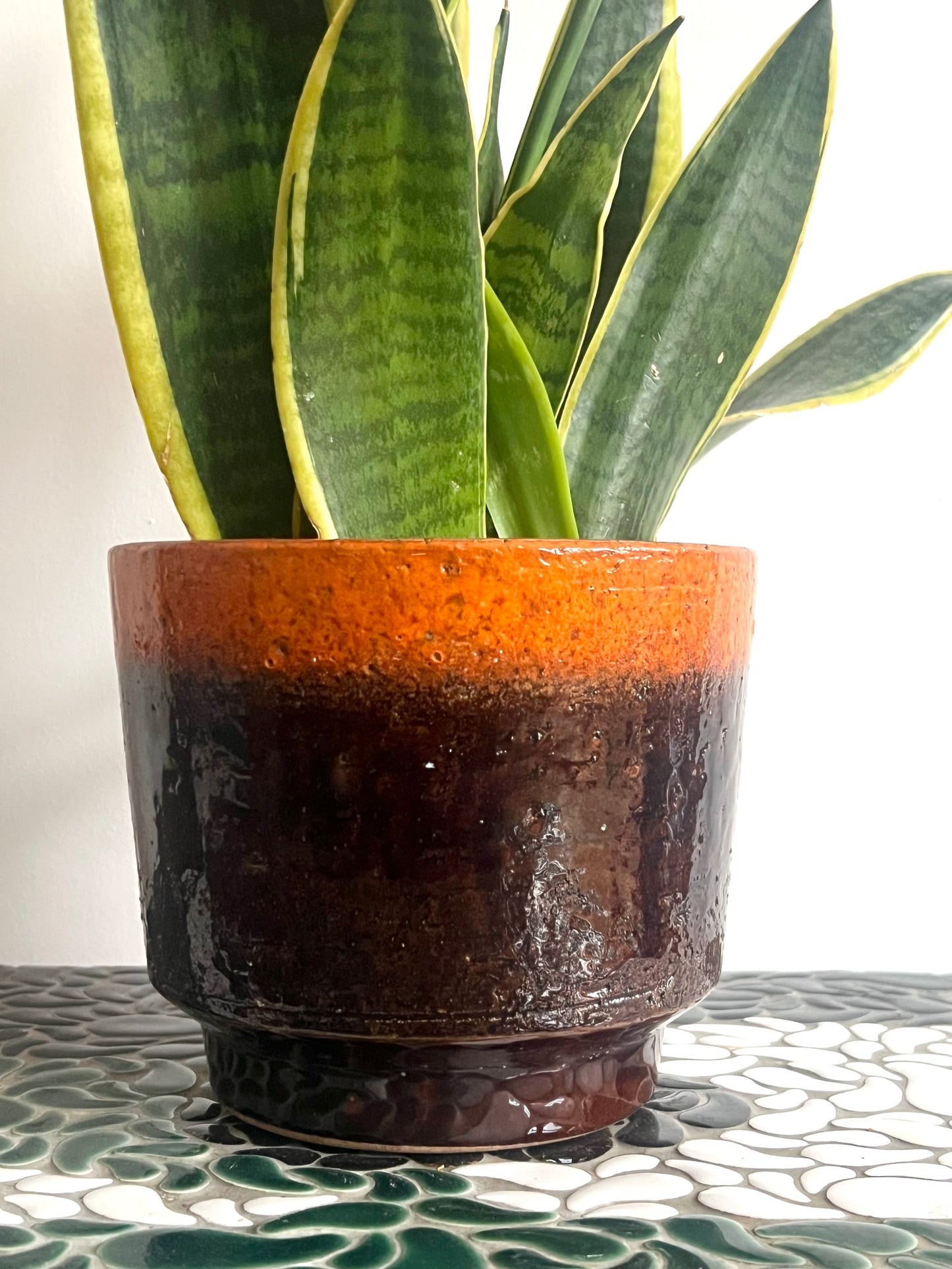 Vintage Mid Century West German Plant Pot