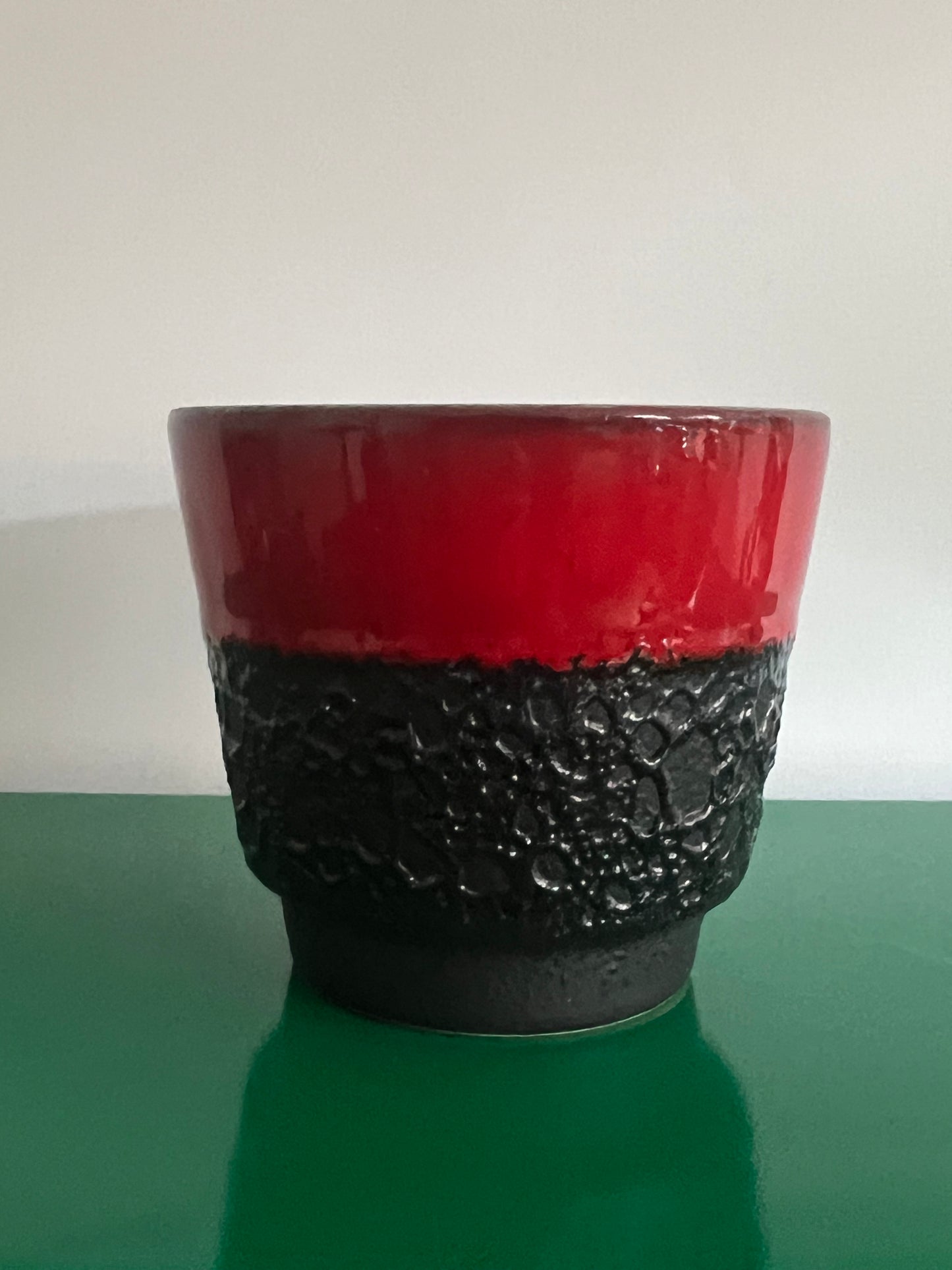 Vintage Mid Century West German Fat Lava Planter