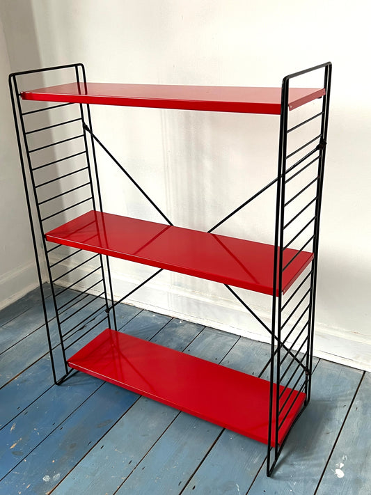 Mid Century Tomado Floor Standing Shelving Unit by Adriaan Dekker
