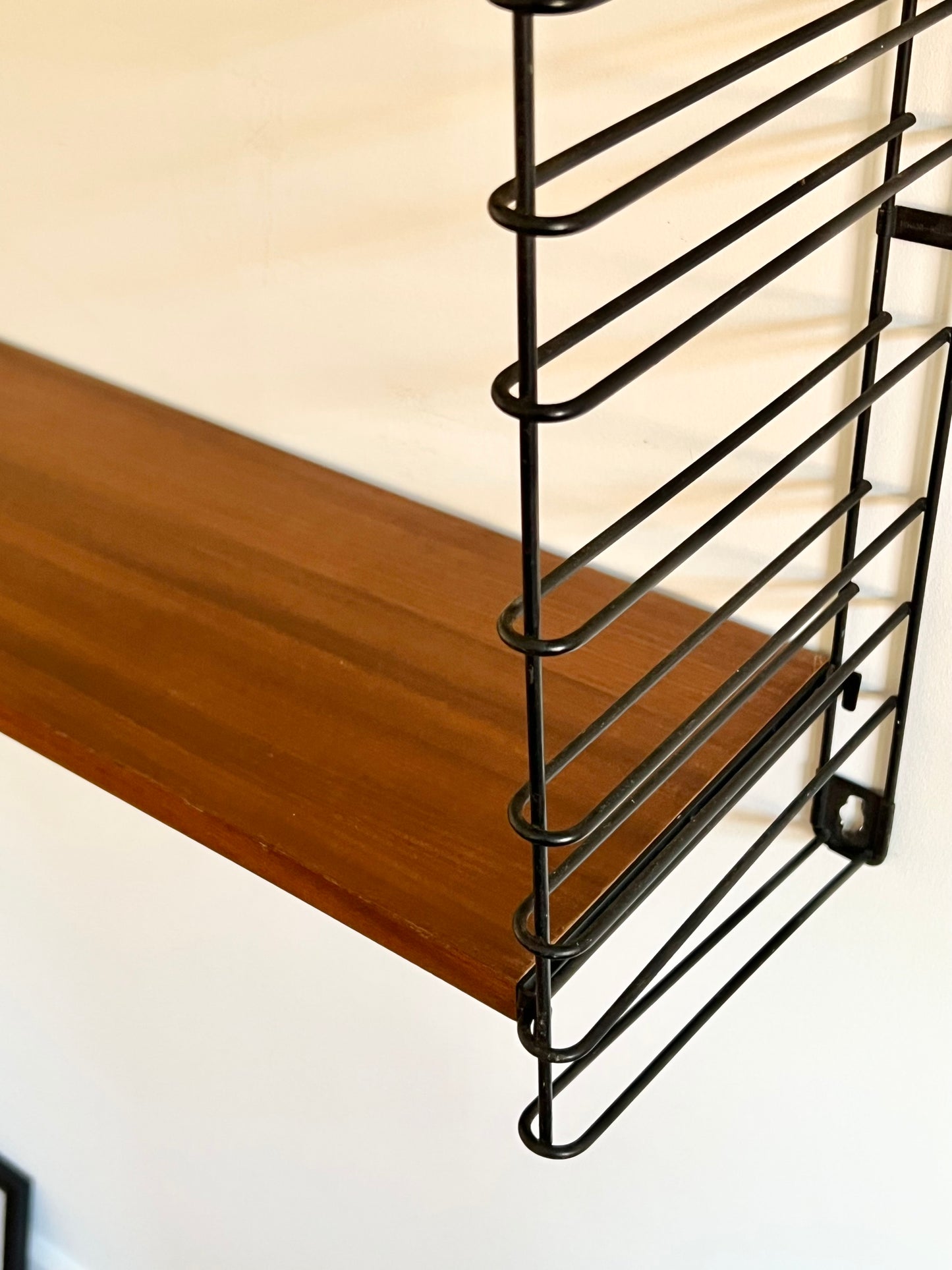 Vintage Mid Century Tomado String Shelving Unit