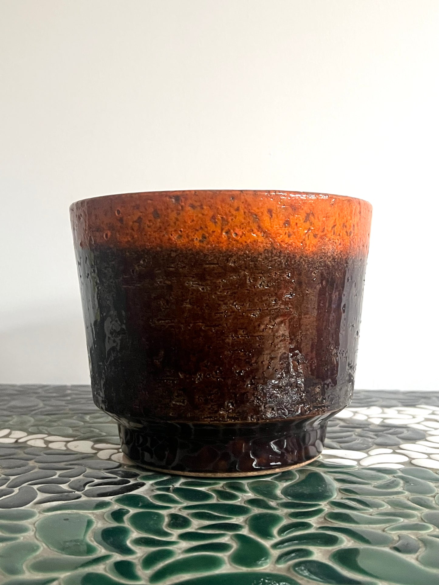 Vintage Mid Century West German Plant Pot