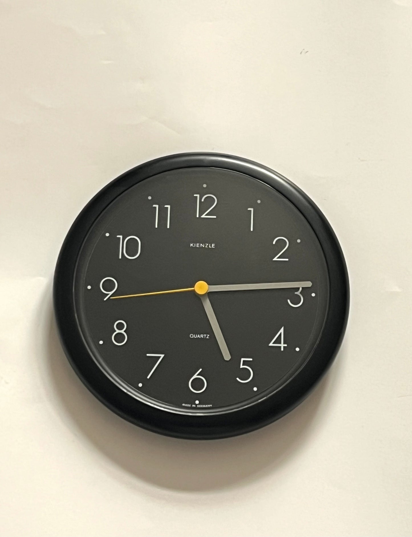 Vintage 80’s Postmodern Wall Clock by Kienzle