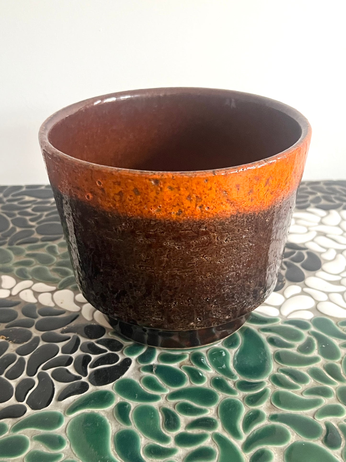 Vintage Mid Century West German Plant Pot