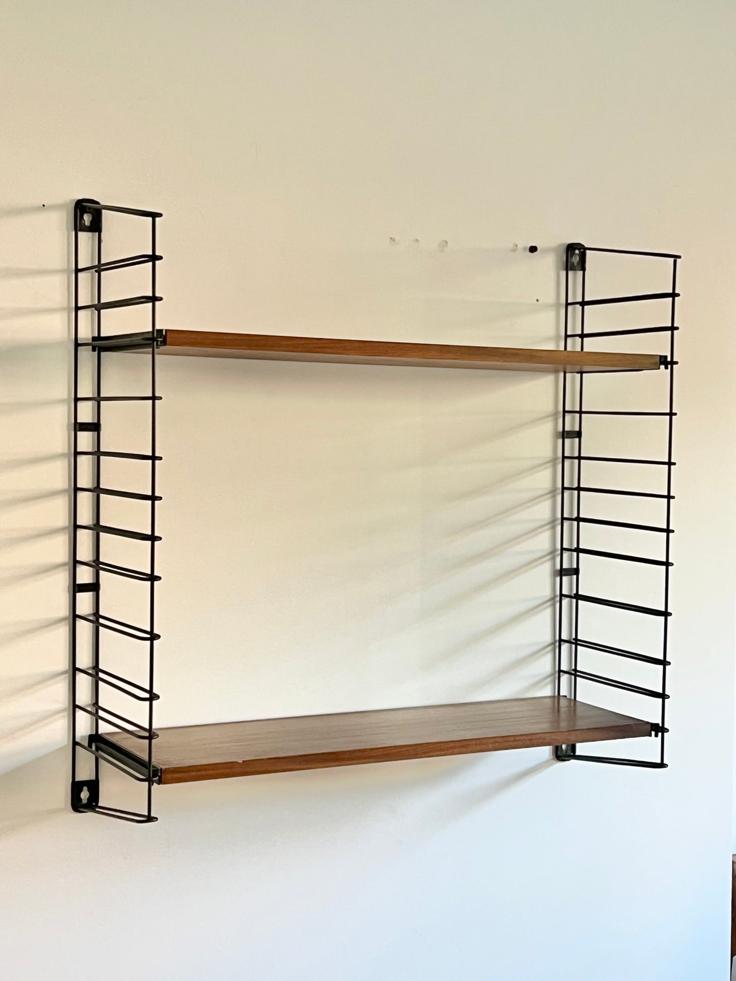 Vintage Mid Century Tomado String Shelving Unit