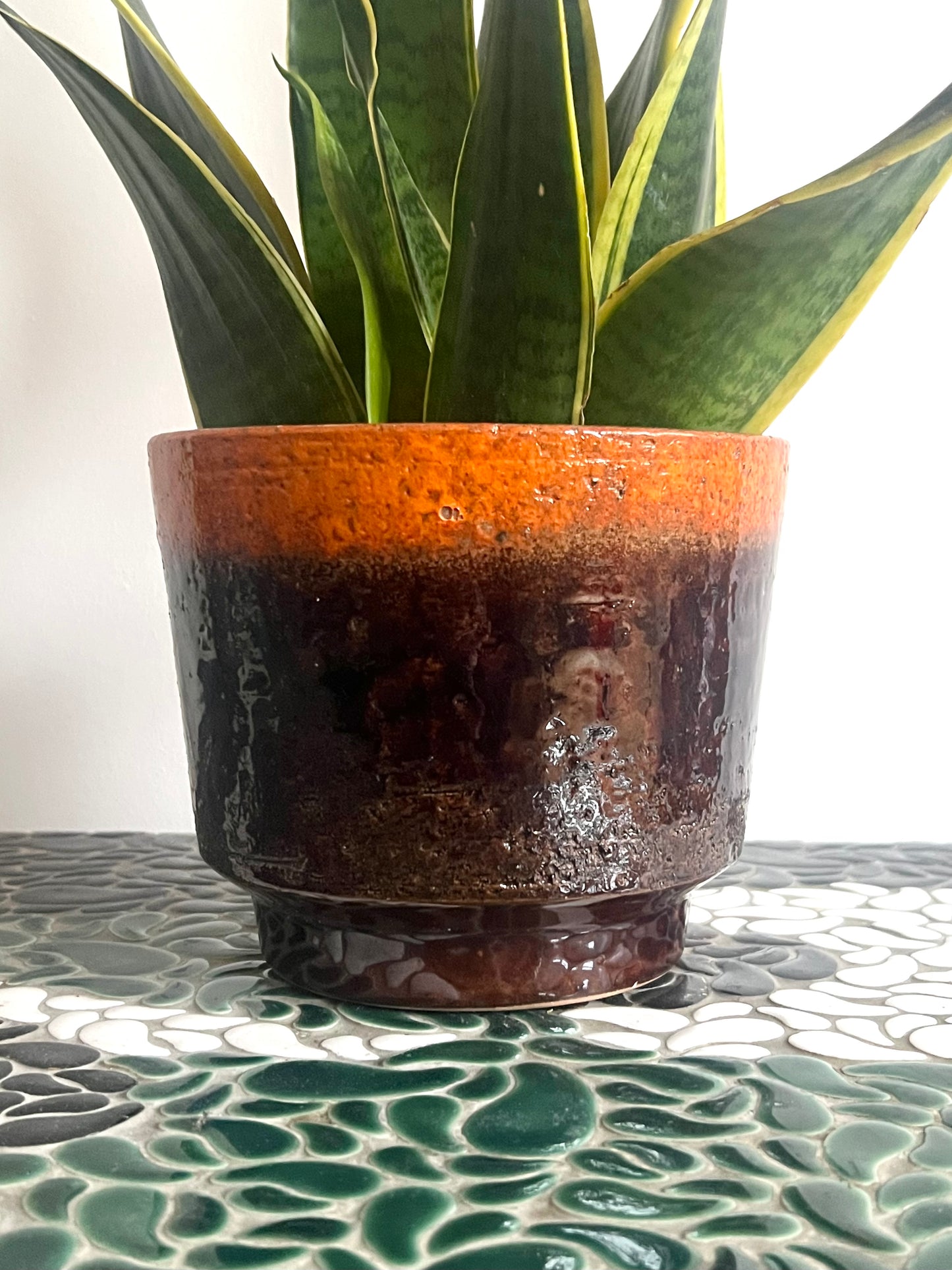 Vintage Mid Century West German Plant Pot