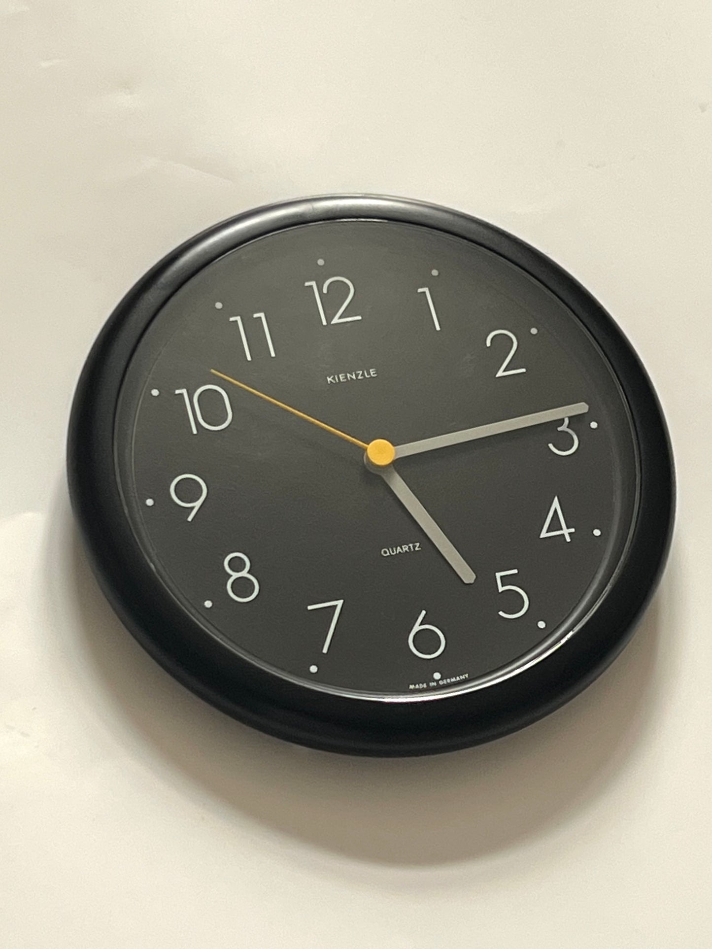 Vintage 80’s Postmodern Wall Clock by Kienzle