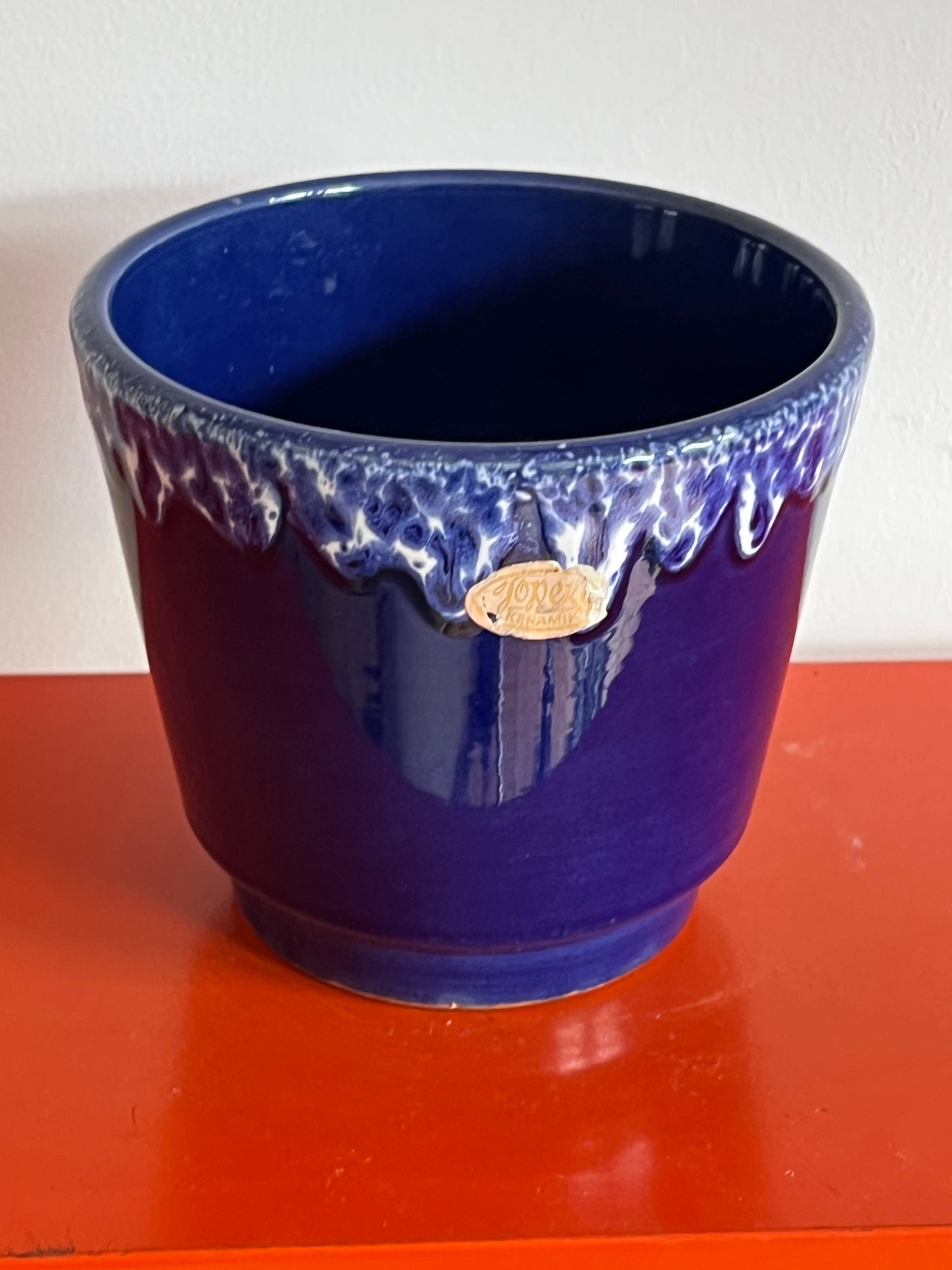 (Copy) Vintage Mid Century West German Plant Pot Fat Lava Planter