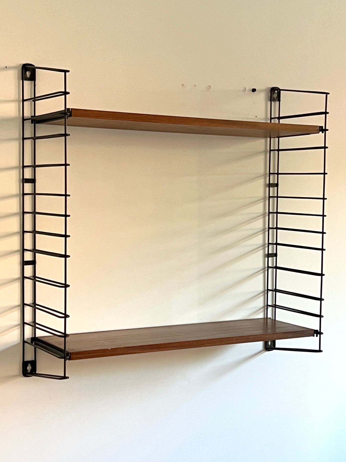 Vintage Mid Century Tomado String Shelving Unit