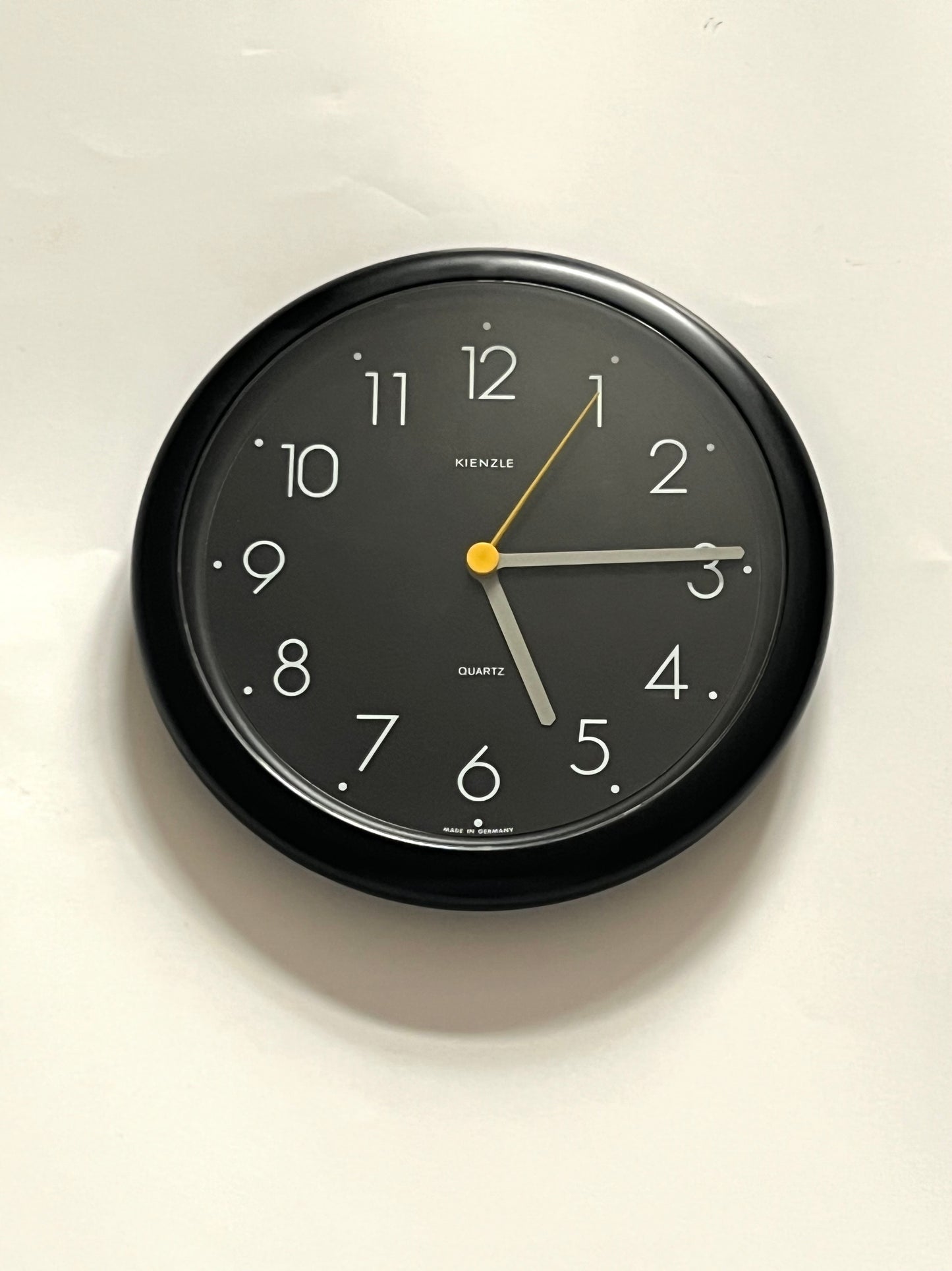 Vintage 80’s Postmodern Wall Clock by Kienzle