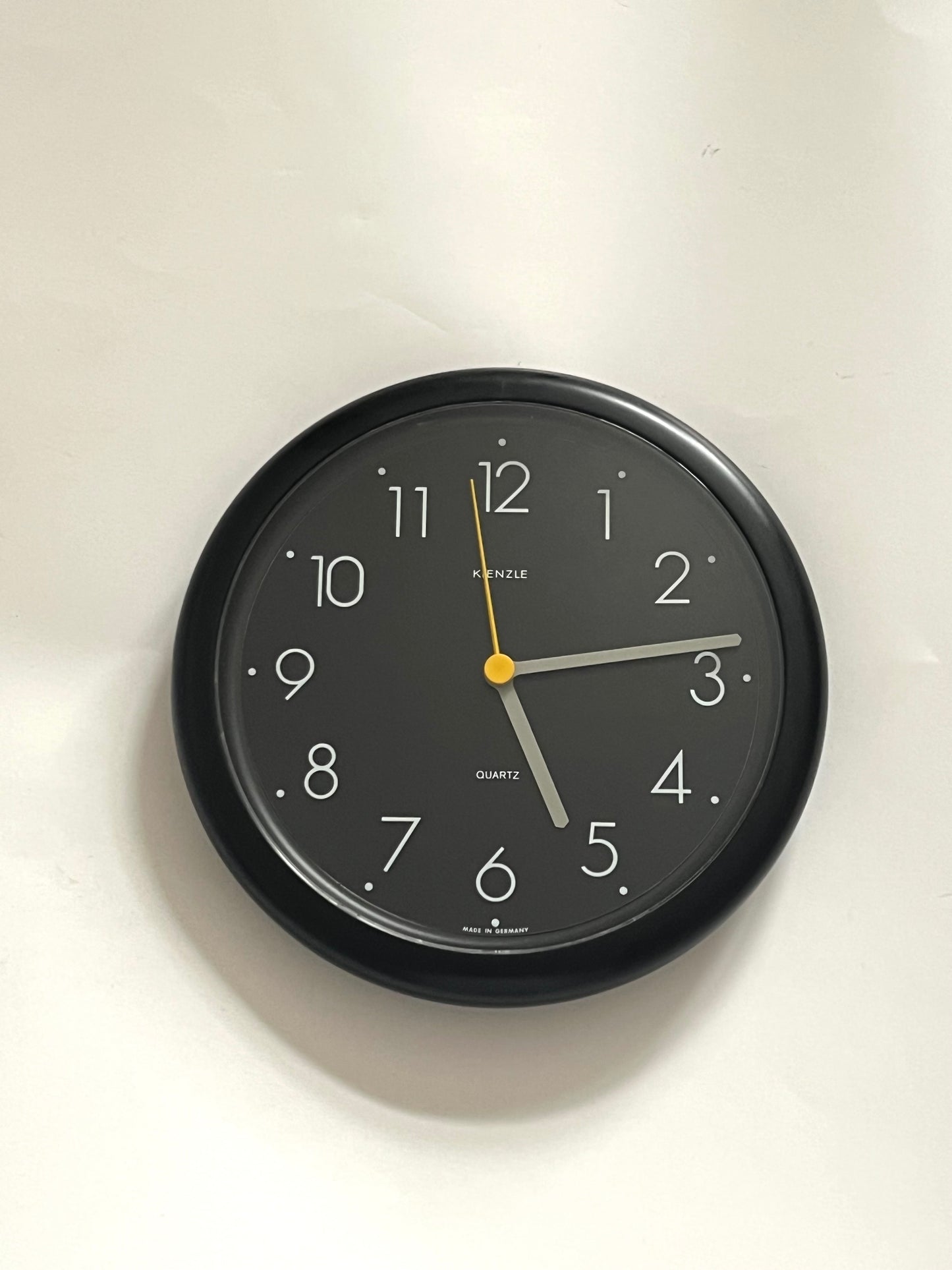 Vintage 80’s Postmodern Wall Clock by Kienzle