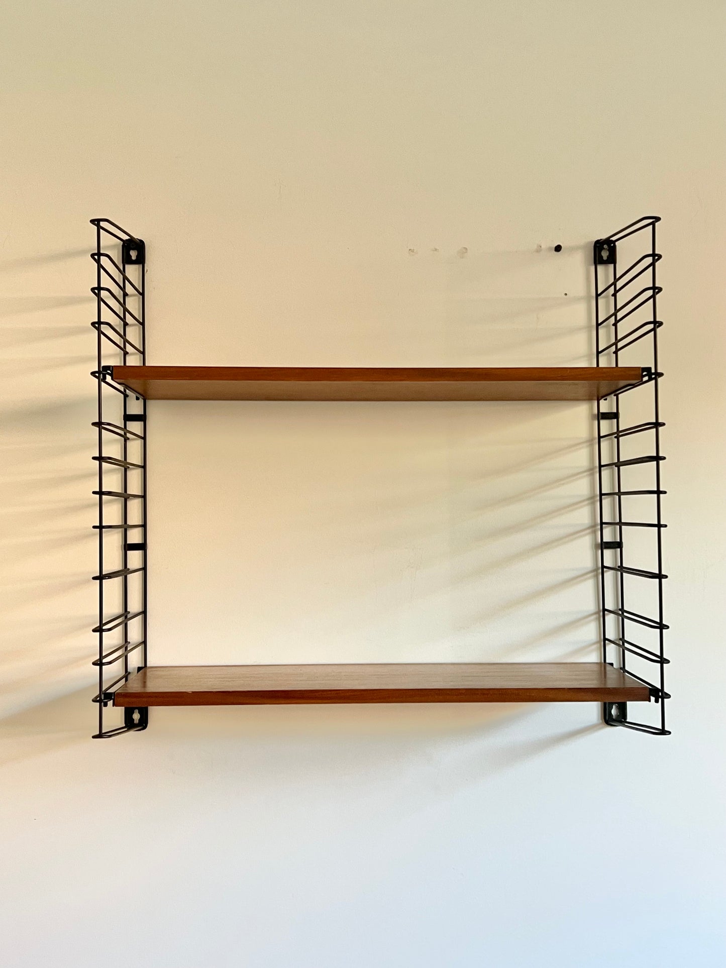 Vintage Mid Century Tomado String Shelving Unit