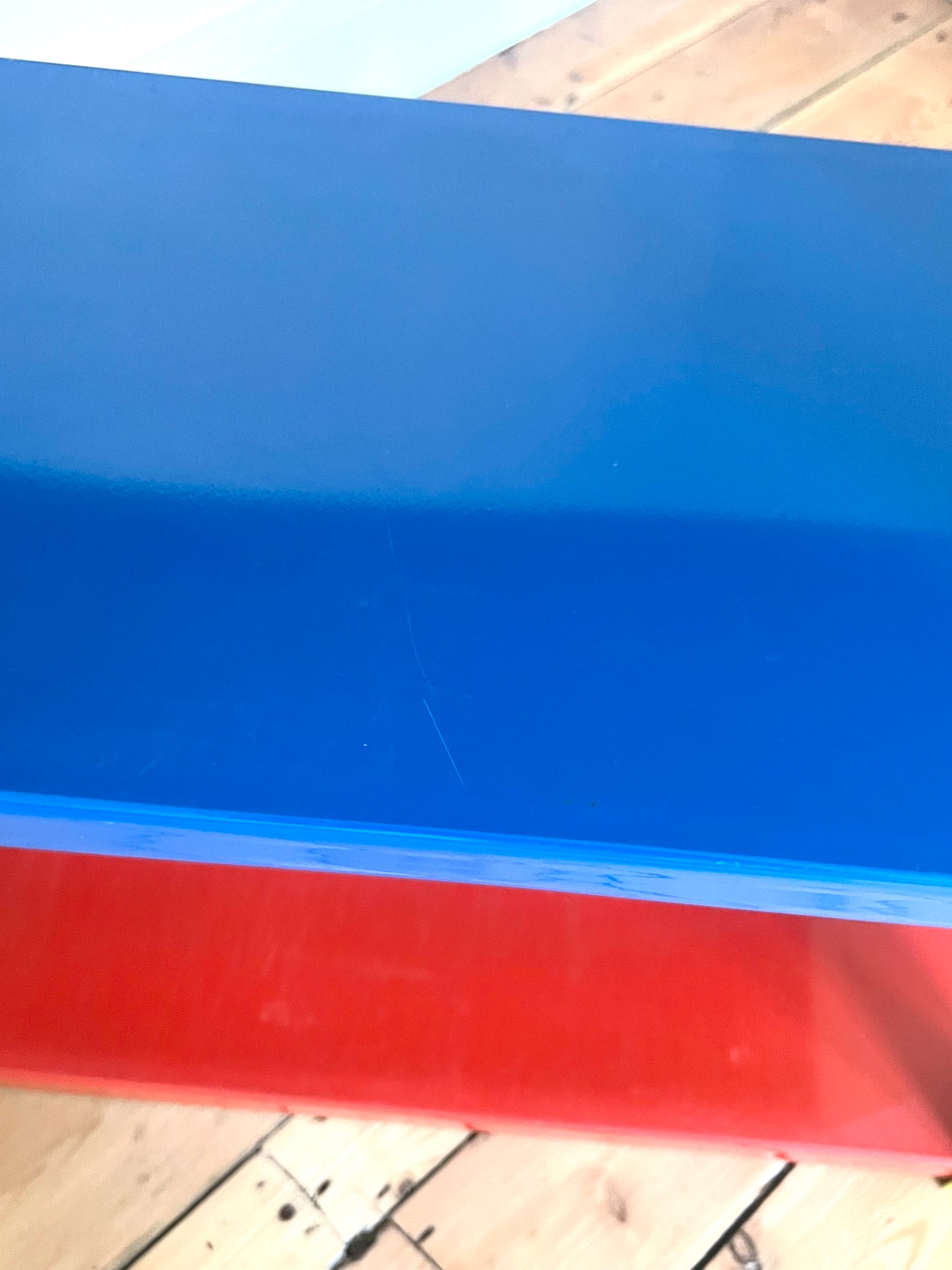 Post Modern Memphis Style Floor Standing Shelving Unit