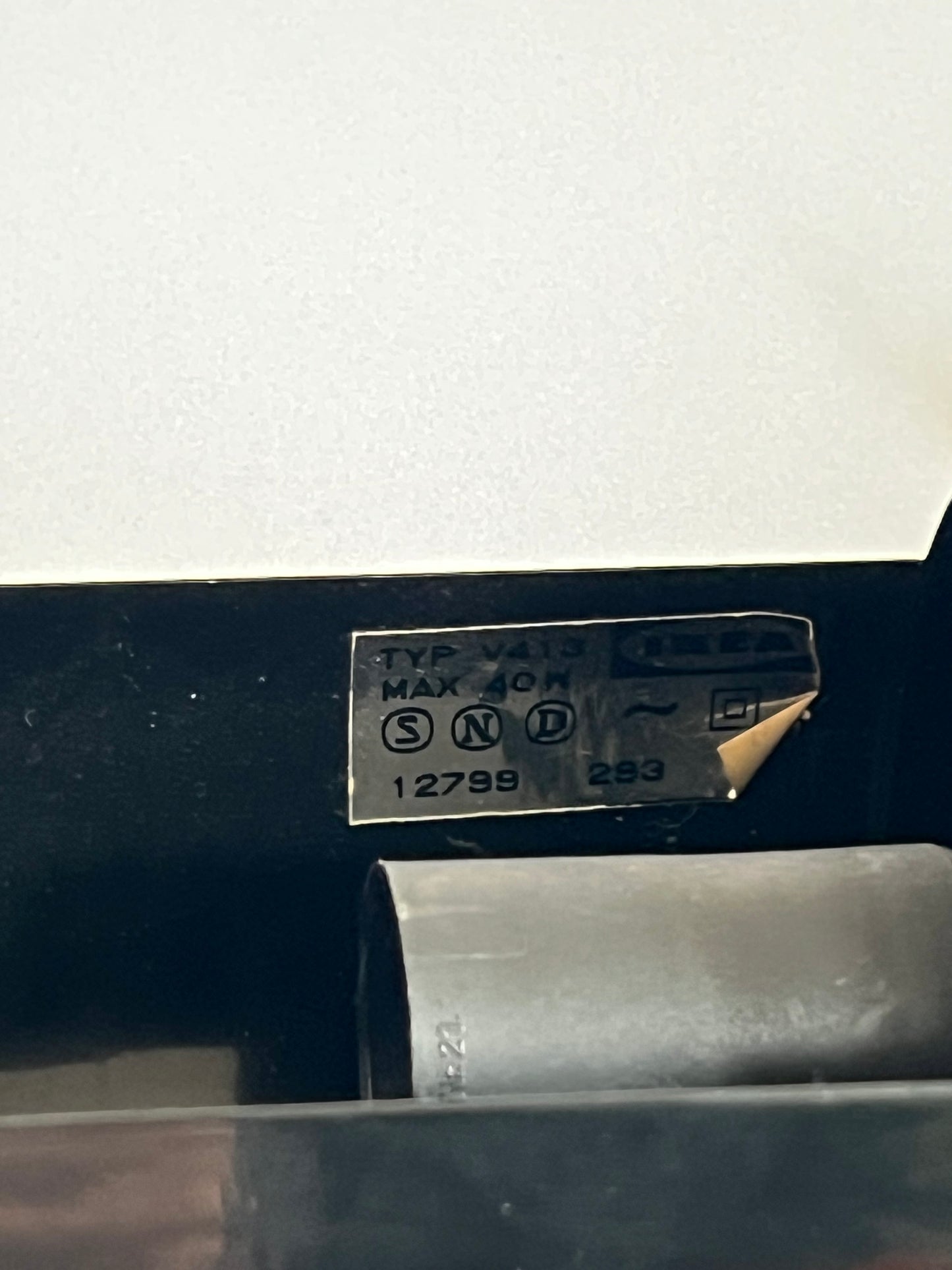 Vintage Mid Century Ikea V413 Wall Lamp