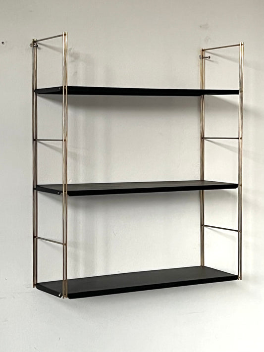 Vintage Mid Century French String Shelving Unit