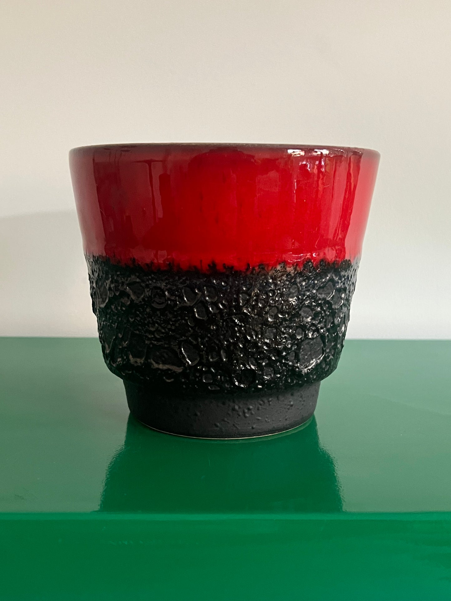 Vintage Mid Century West German Fat Lava Planter