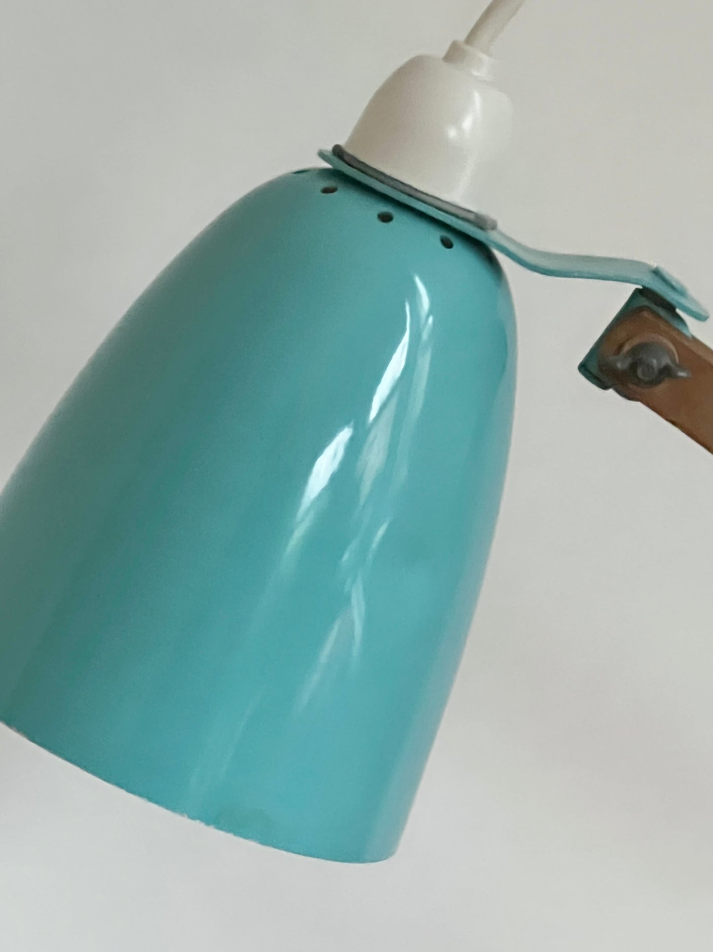 Vintage Mid Century Turquoise Maclamp