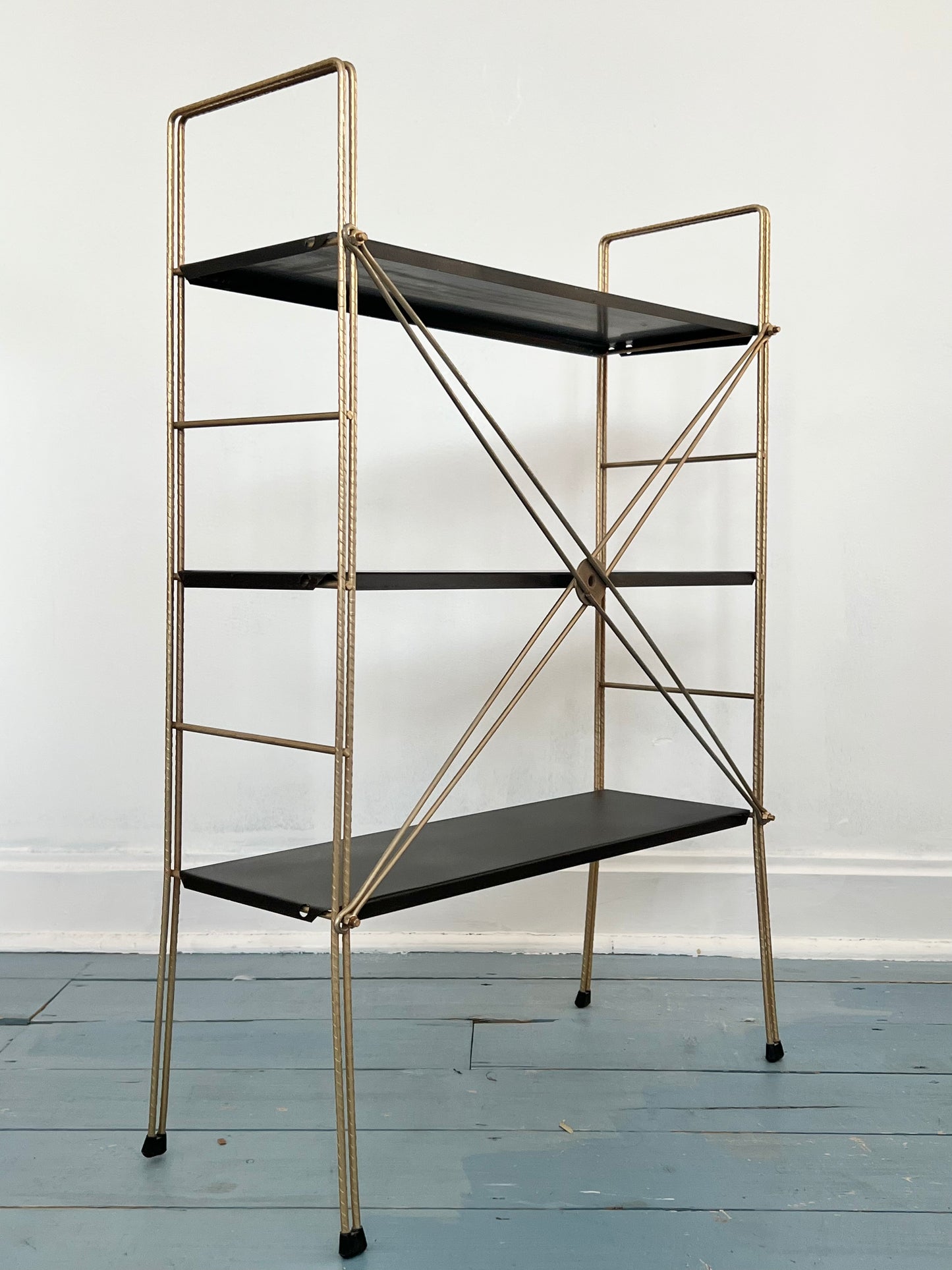 Mid Century Floor Standing Modular Shelving Unit