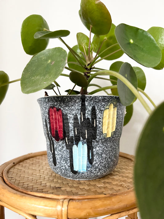 Mid Century West German Plant pot by U Keramik
