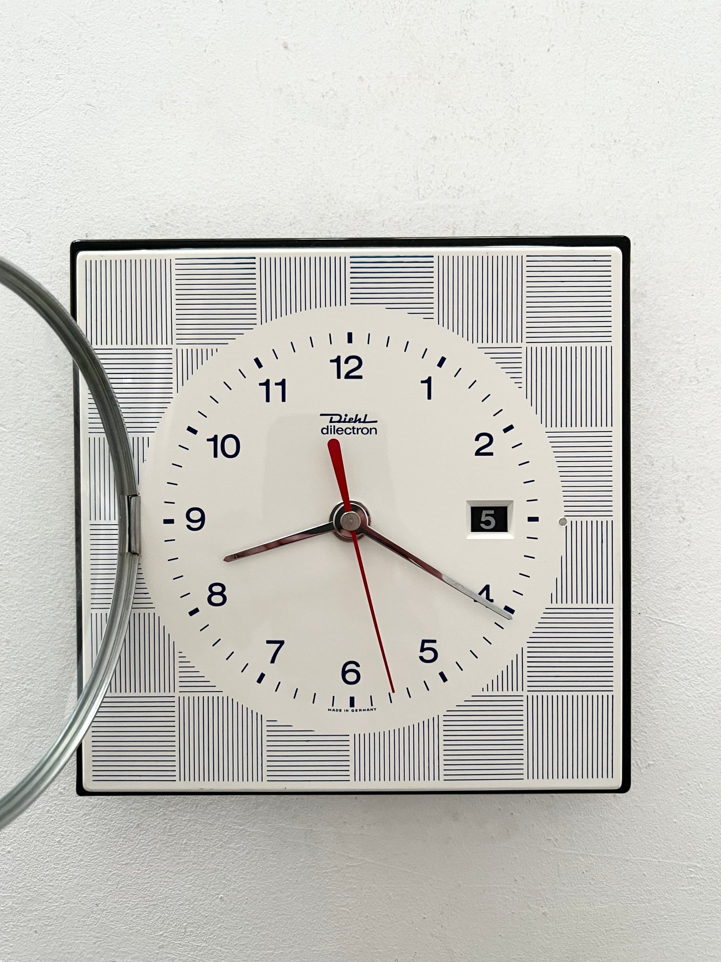 Diehl Dilectron calendar perpetual wall clock