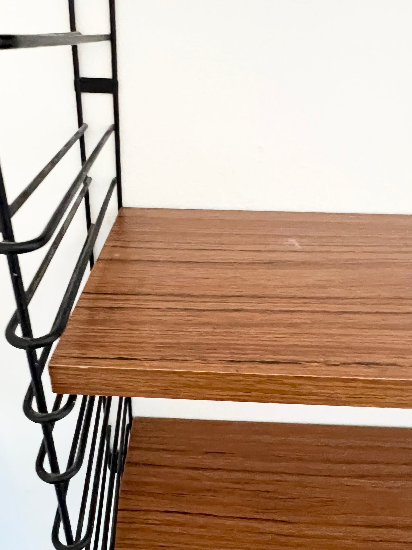 Vintage Mid Century Tomado String Shelving Unit